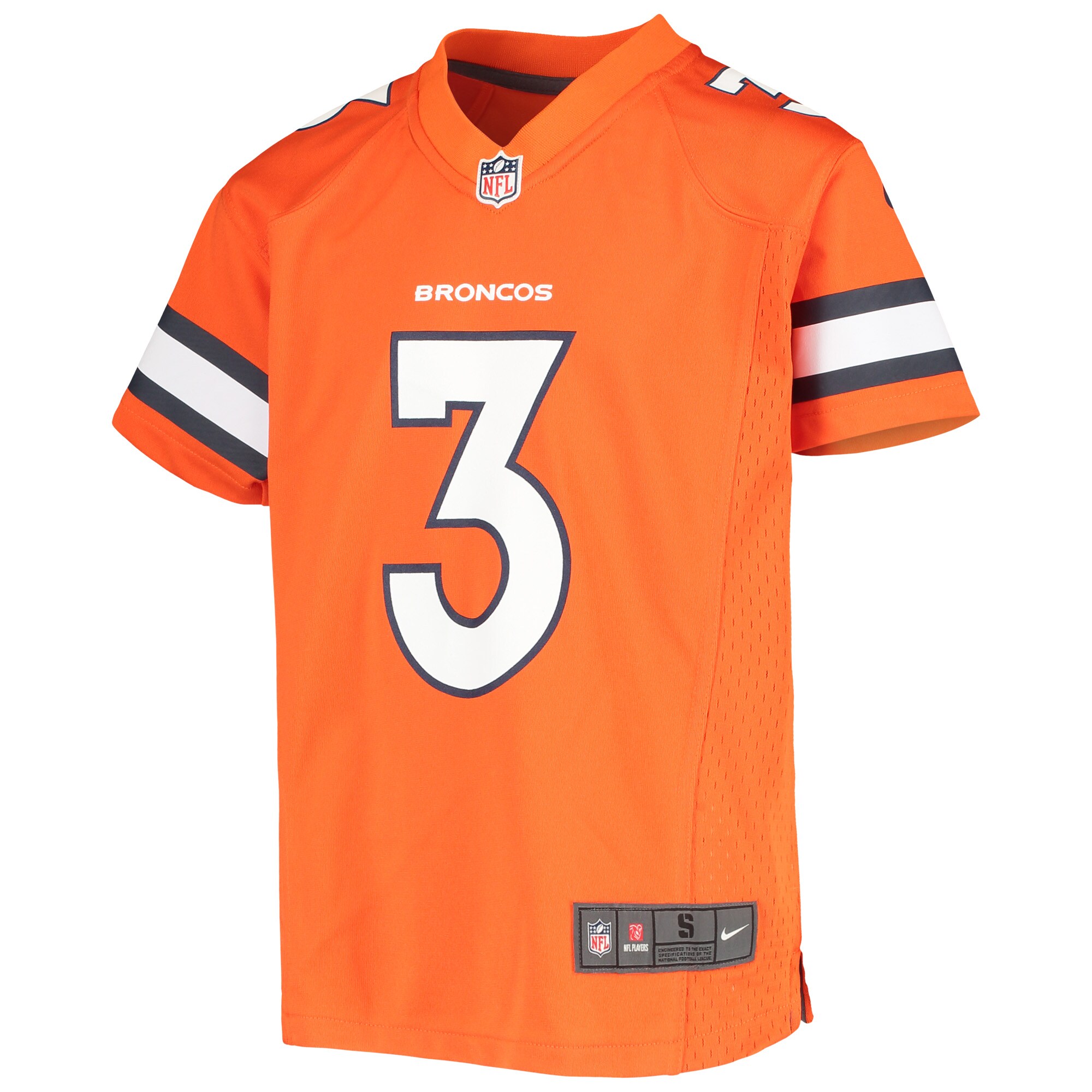 Russell Wilson Denver Broncos  Youth Alternate Game Jersey - Orange
