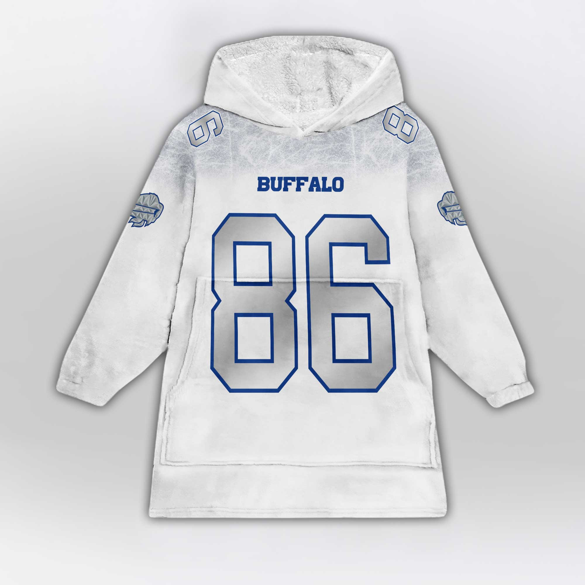 D.K 86 Buffalo Football Unisex Blanket Hoodie
