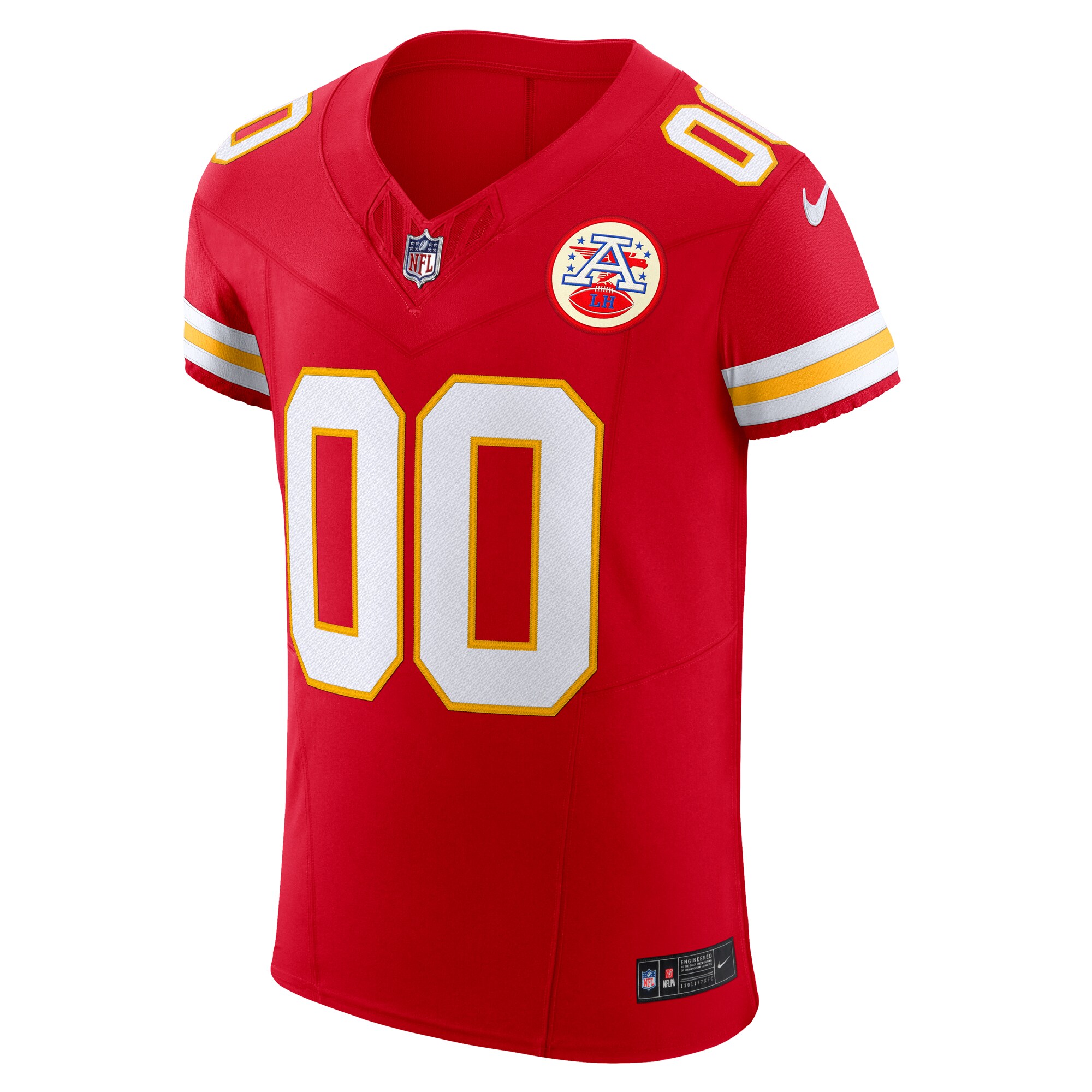 Kansas City Chiefs  Vapor F.U.S.E. Elite Custom Jersey - Red