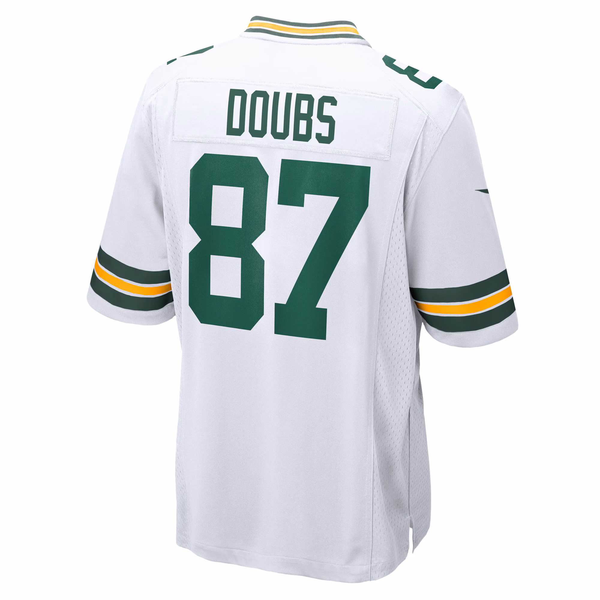 Romeo Doubs Green Bay Packers Game Player Jersey - White
