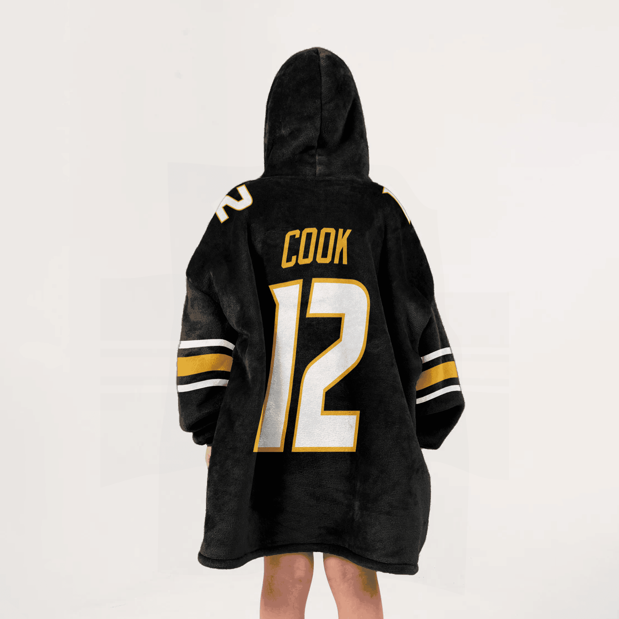 Adult 12 Missouri Football Unisex Blanket Hoodie