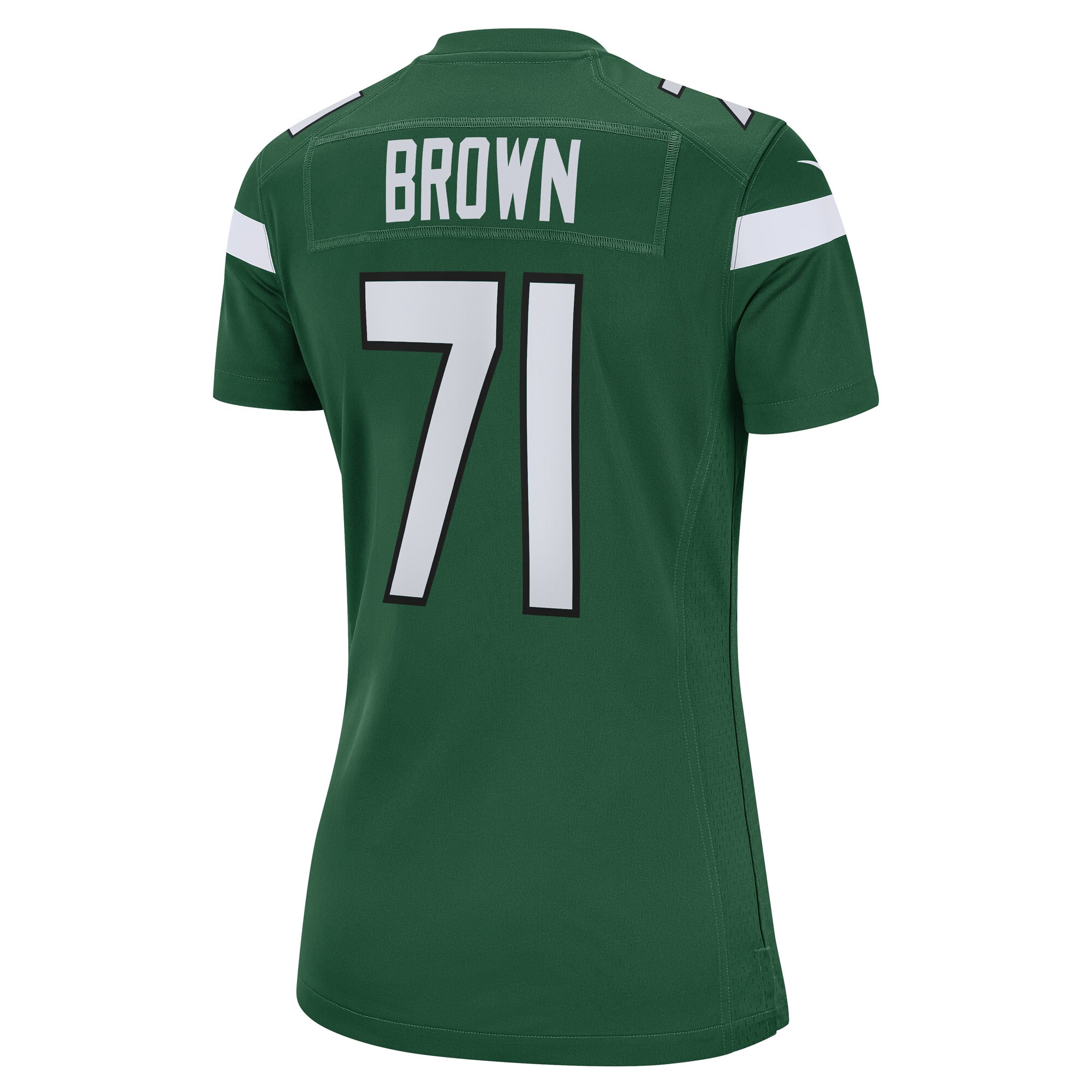 Duane Brown New York Jets  Women's Game Player Jersey - Gotham Green
