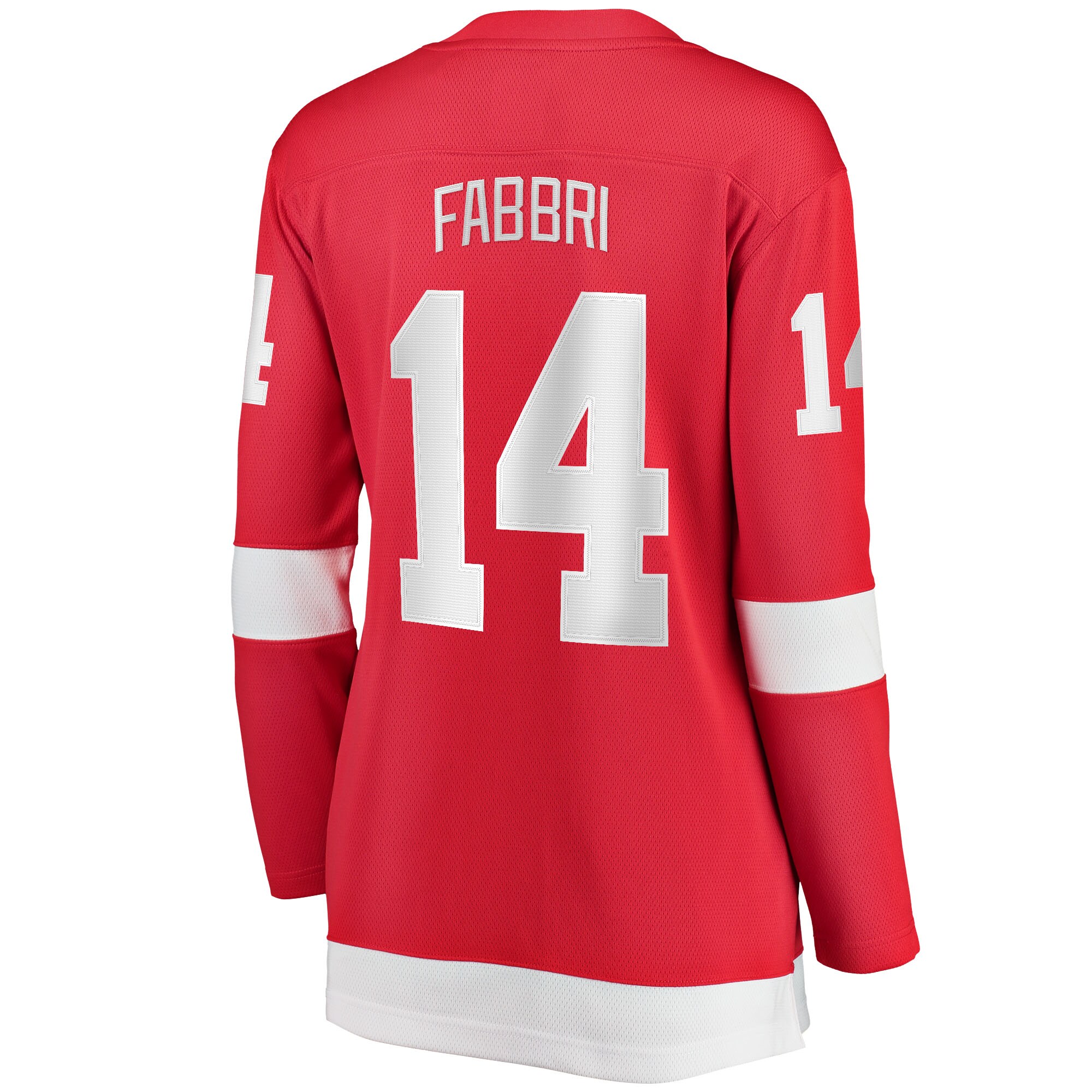 Robby Fabbri Detroit Red Wings Women's Home Breakaway Player Jersey - Red