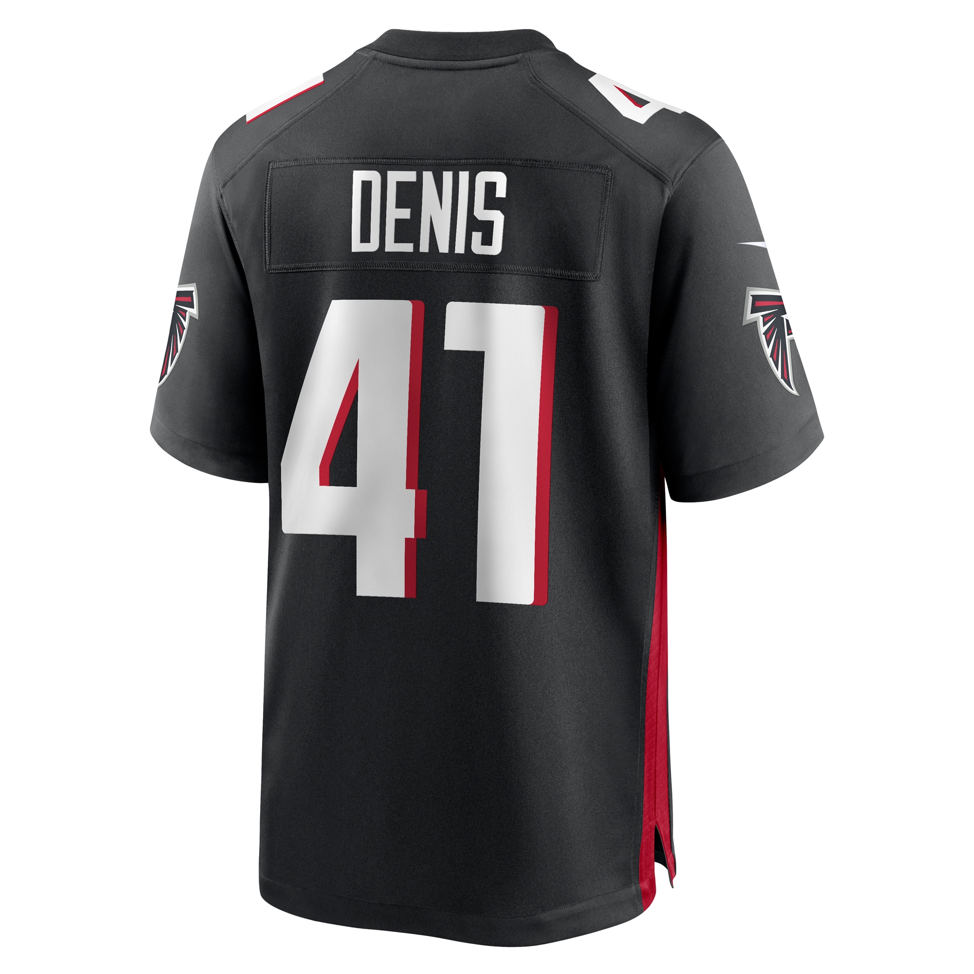 Lukas Denis Atlanta Falcons  Game Jersey -  Black