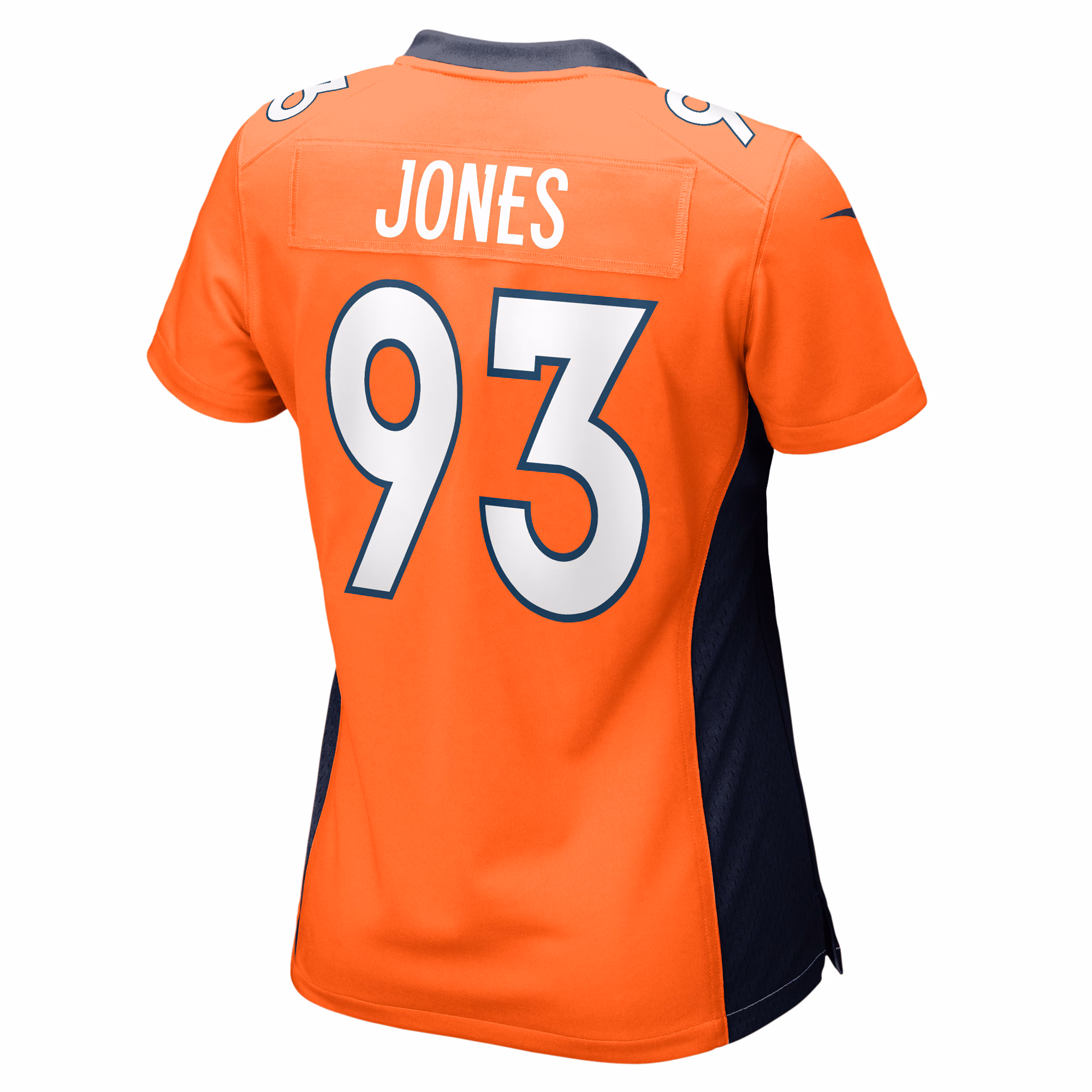 Troy Jones Denver Broncos Women's Game Jersey - Orange