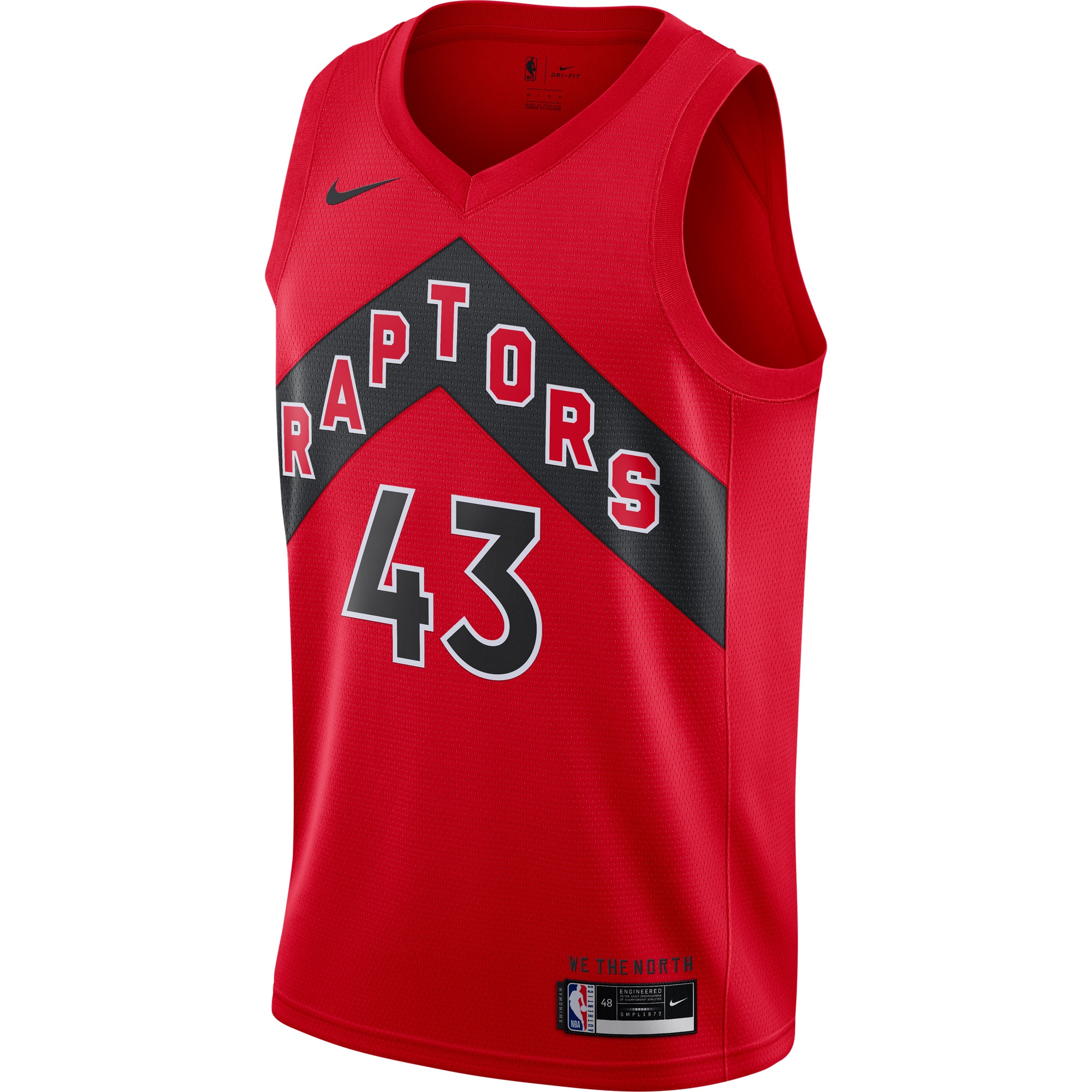 Pascal Siakam Toronto Raptors 2020/21 Icon Swingman Jersey - Red