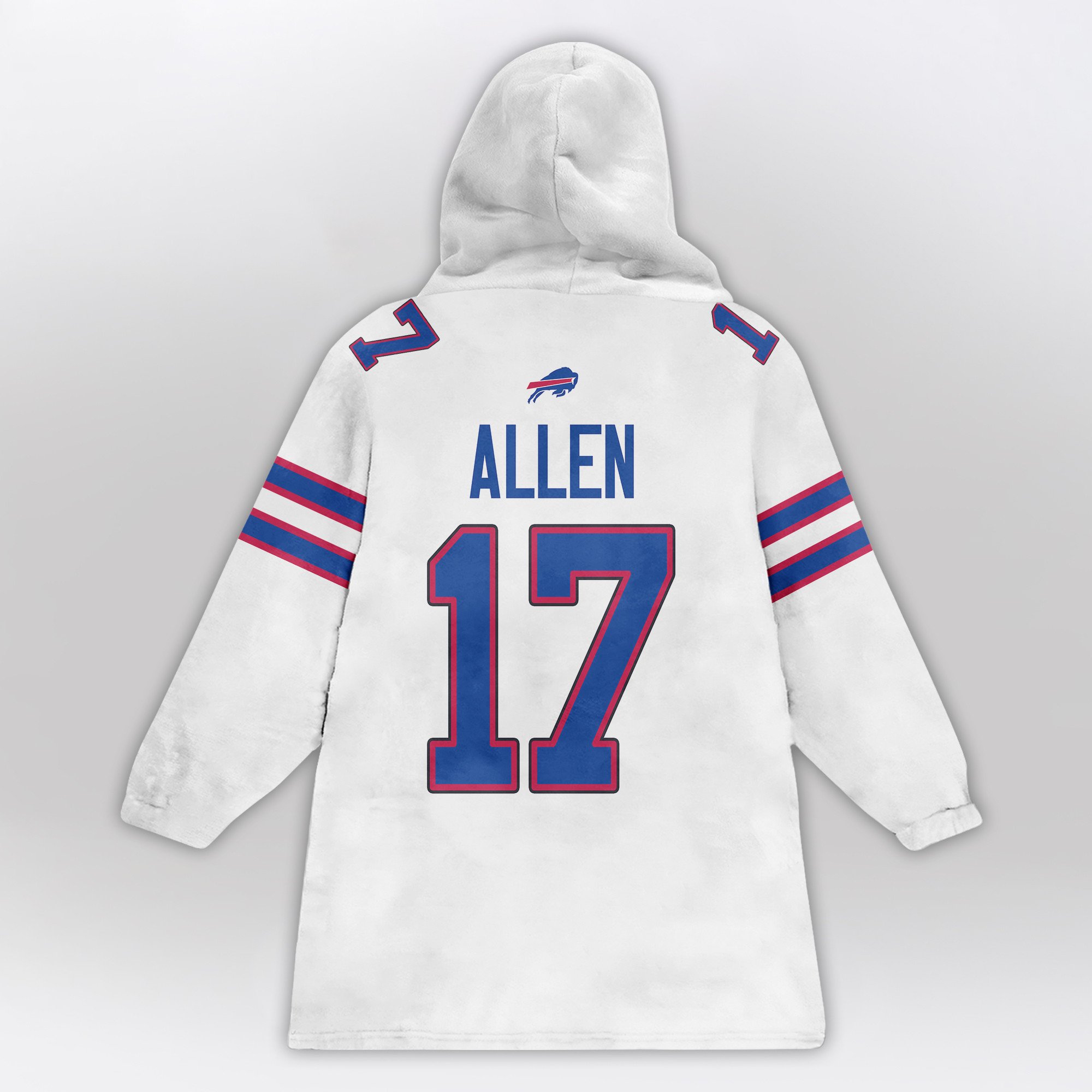 Captain J.A 17 Buffalo Football Unisex Blanket Hoodie