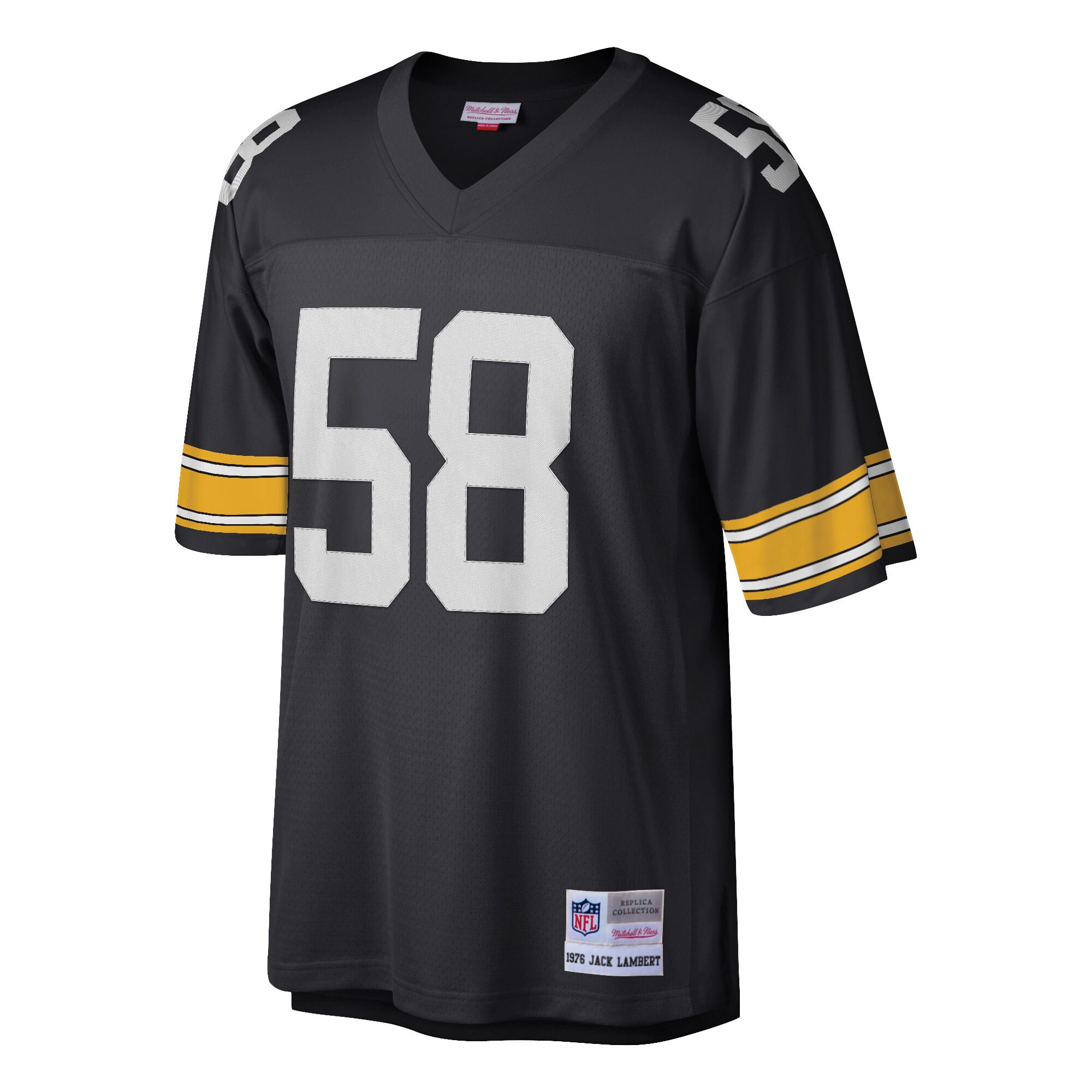Jack Lambert Pittsburgh Steelers  Retired Player Legacy Replica Jersey - Black