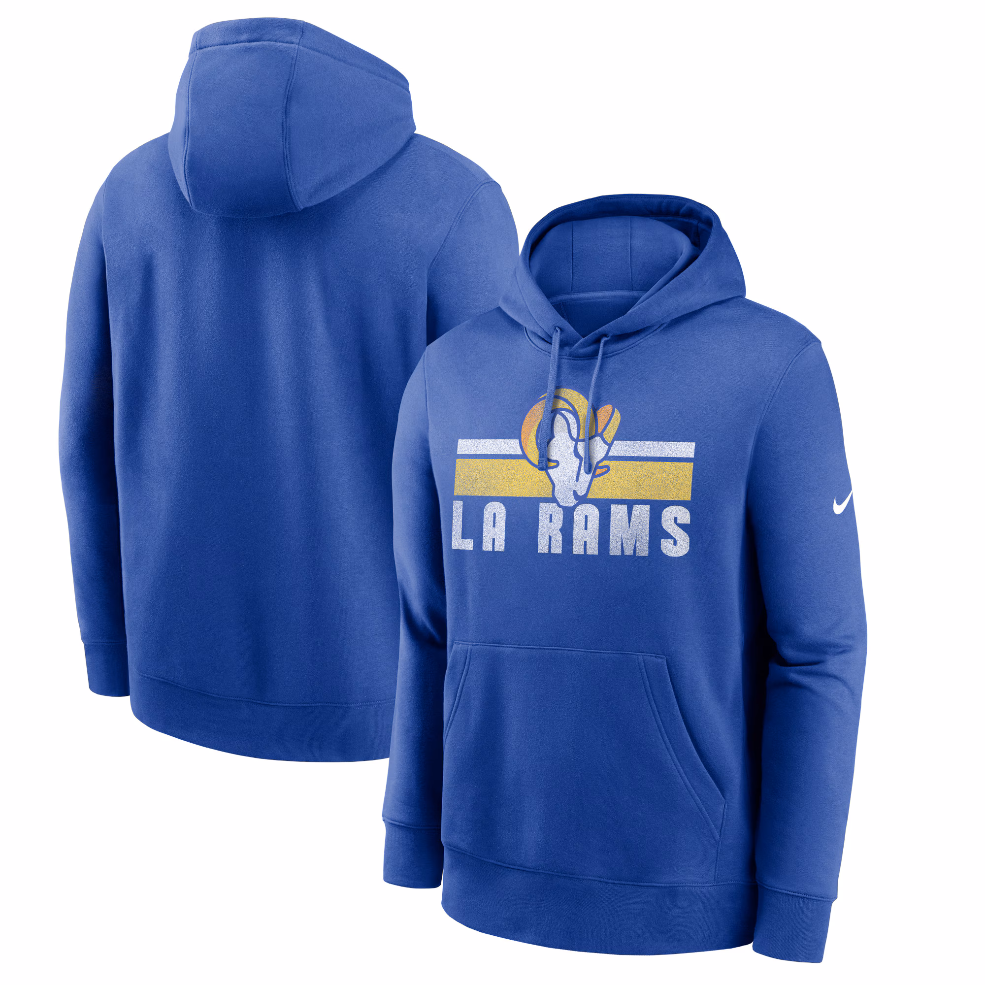 Los Angeles Rams Club Fleece Pullover Hoodie - Royal