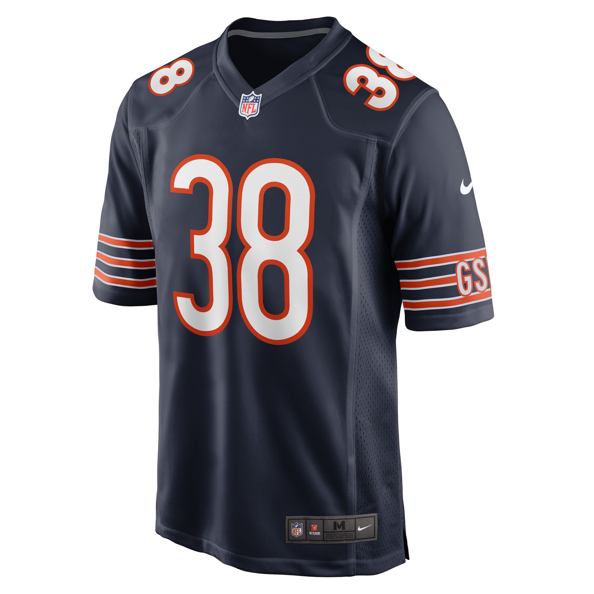 A.J. Thomas Chicago Bears  Game Player Jersey - Navy