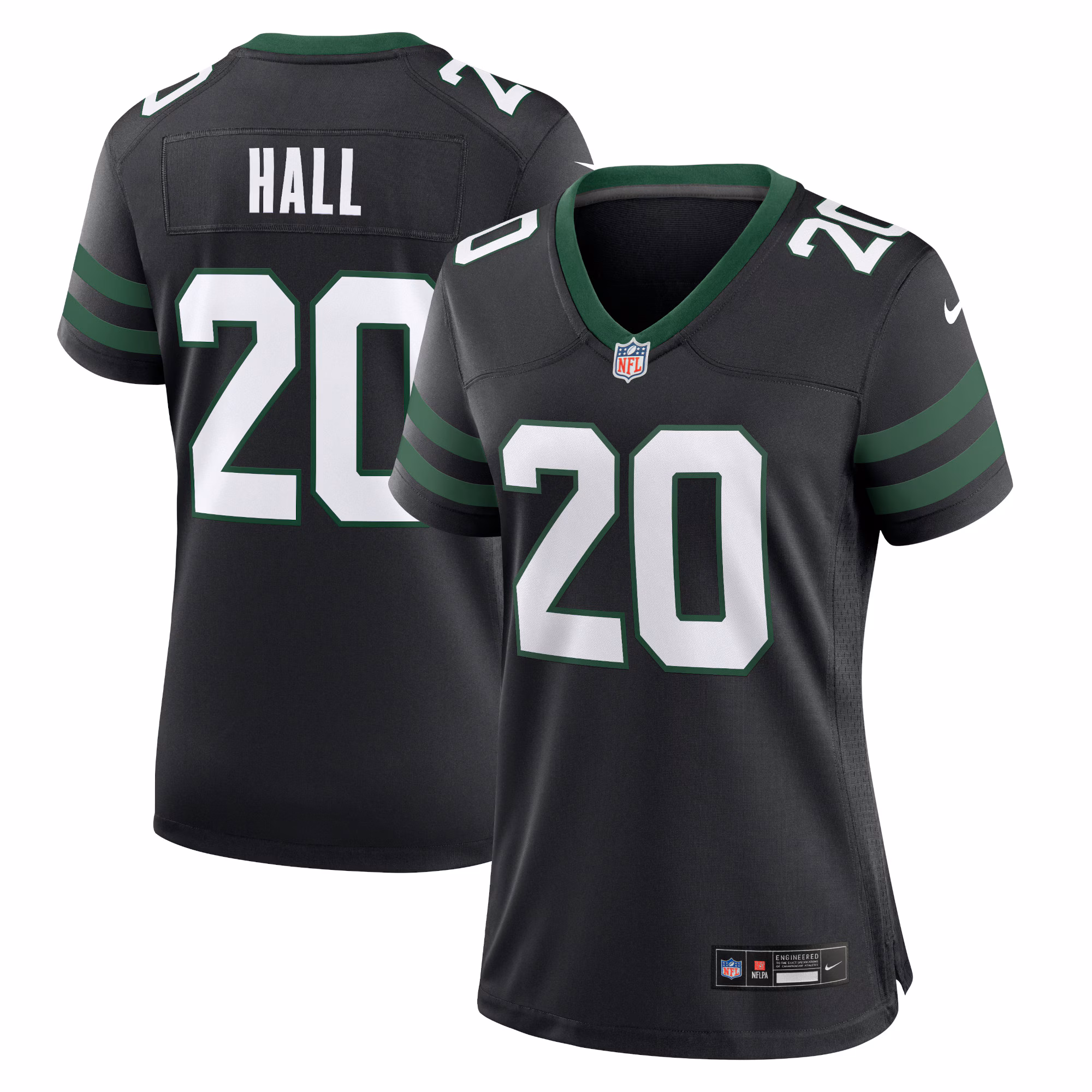 Breece Hall New York Jets Women's Game Jersey - Legacy White