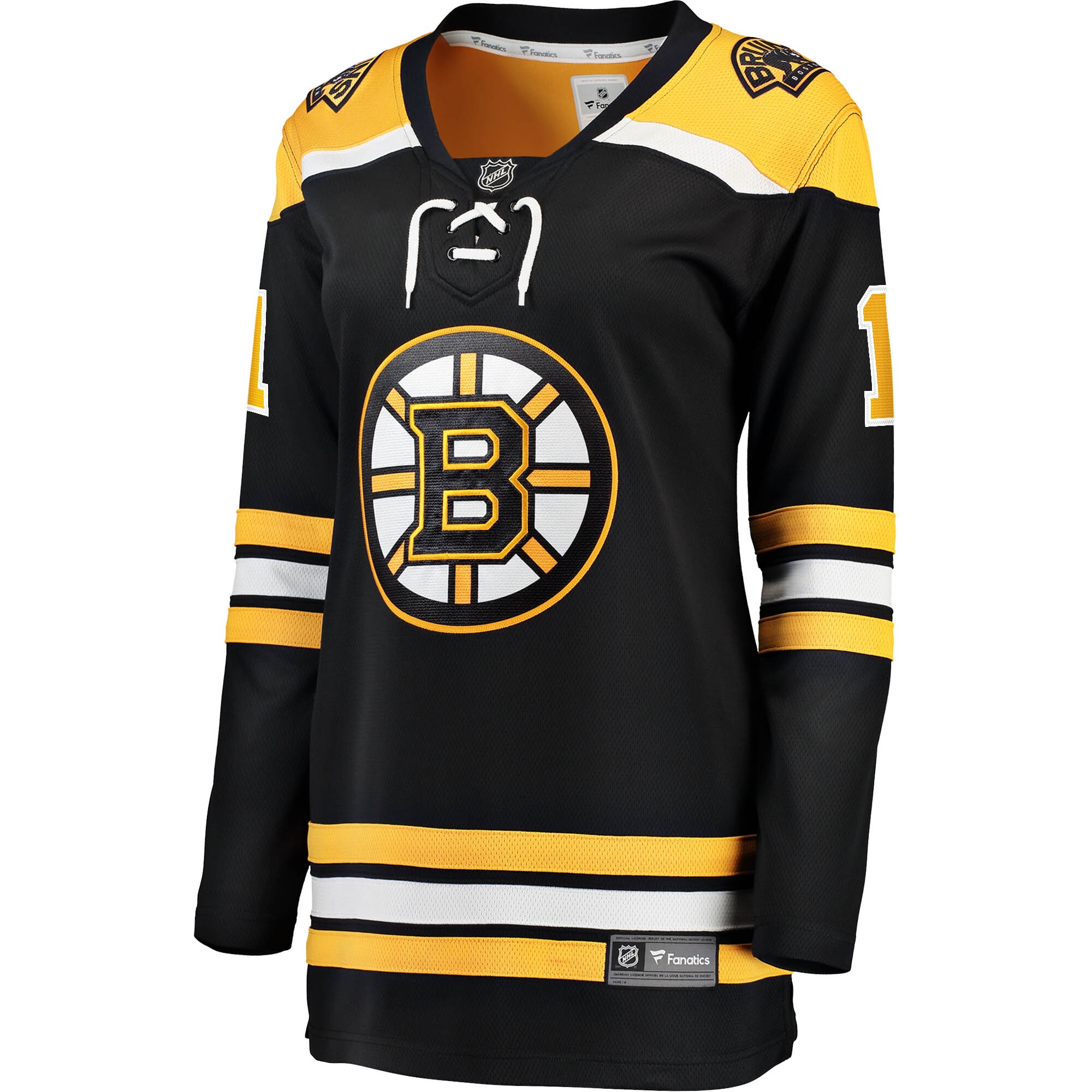 Jeremy Swayman Boston Bruins Women's 2017/18 Home Breakaway Jersey - Black