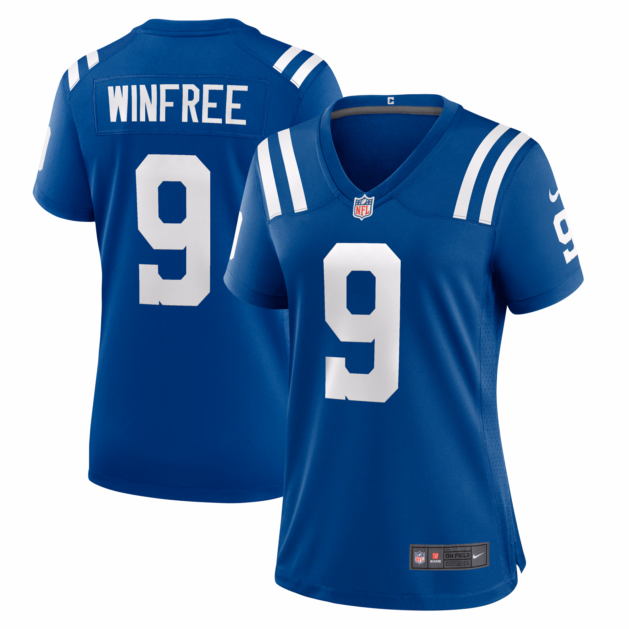 Juwann Winfree Indianapolis Colts Women's Team Game Jersey -  Royal