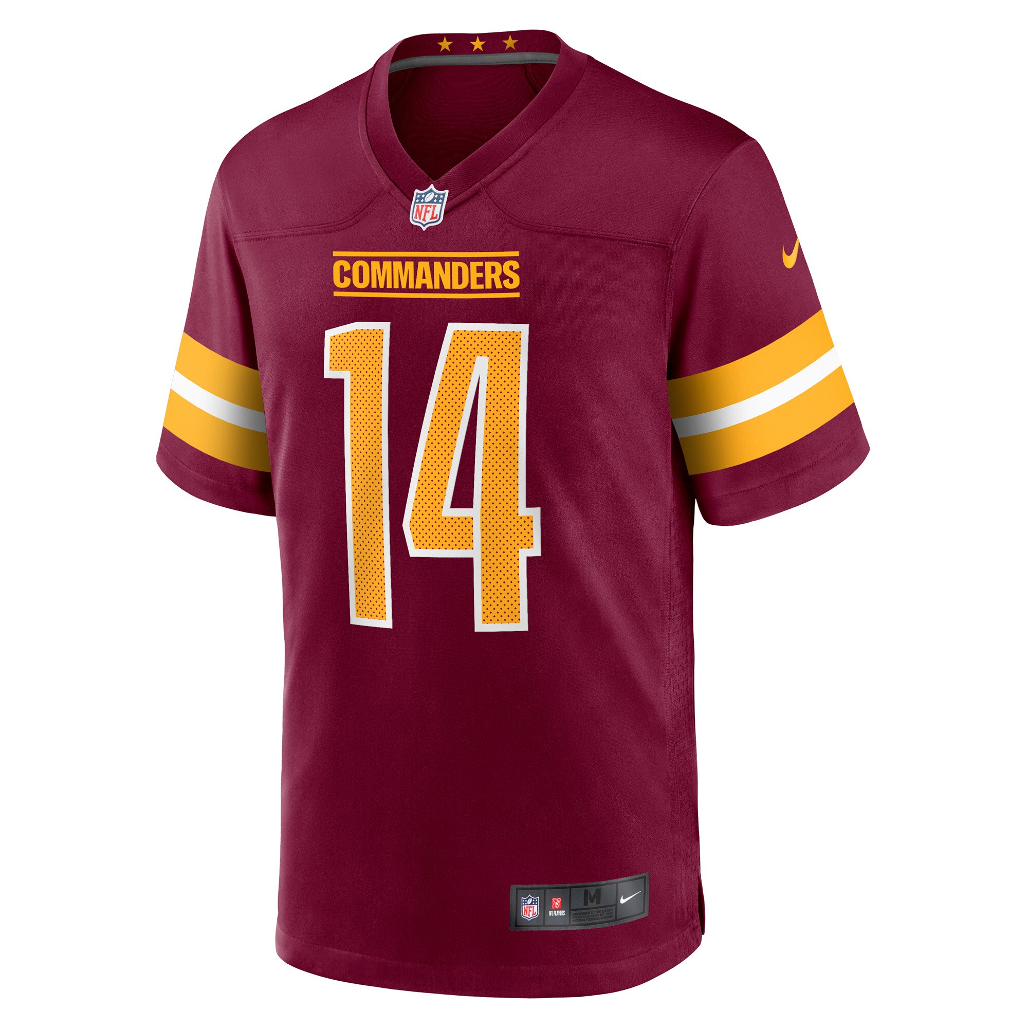 Sam Howell Washington Commanders  Player Game Jersey - Burgundy
