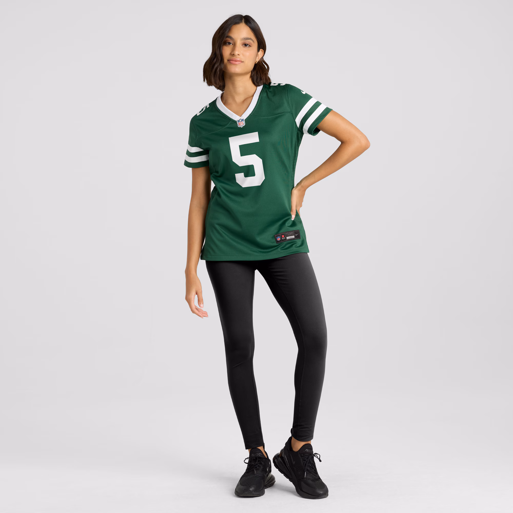 Garrett Wilson New York Jets Women's Game Jersey - Legacy Green
