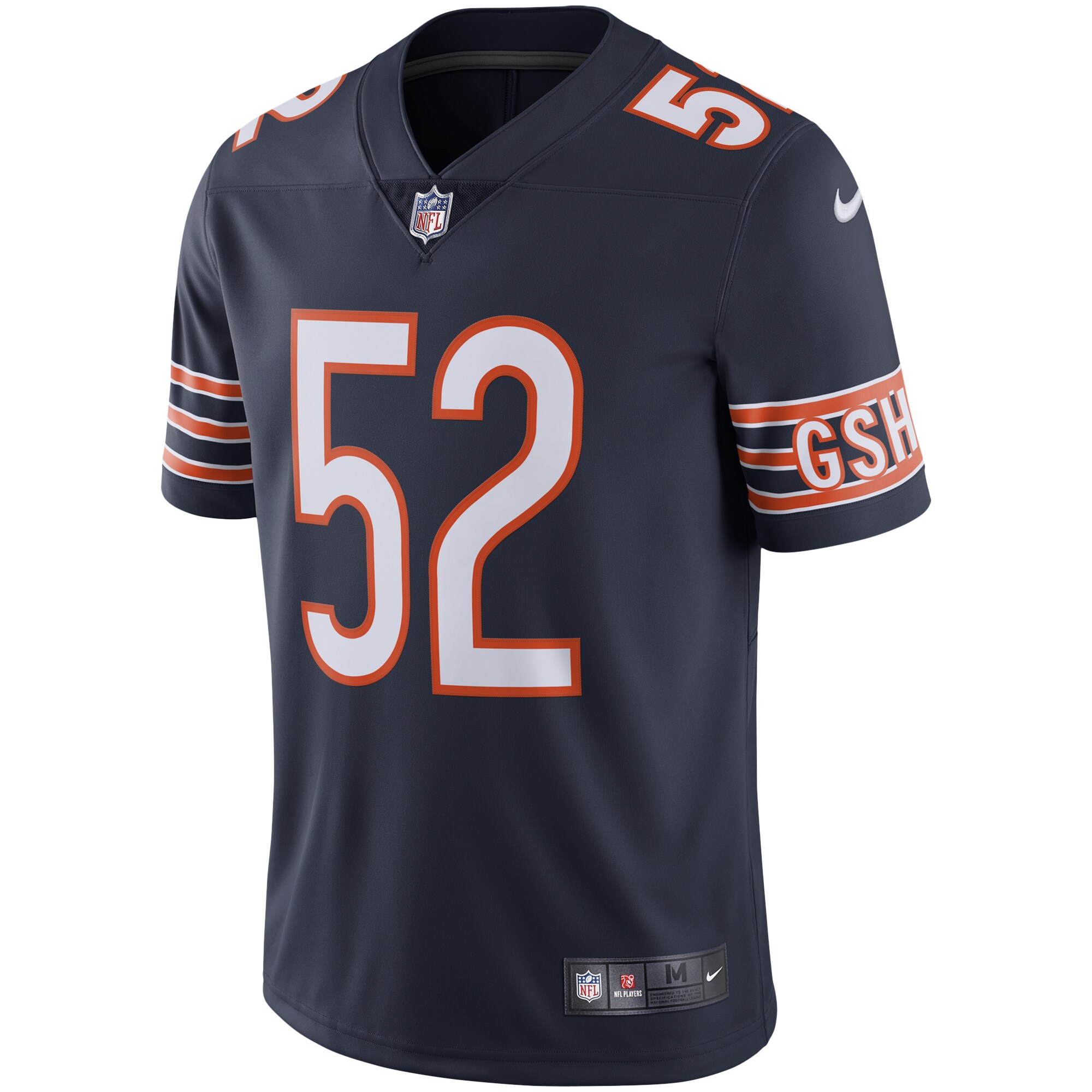 Khalil Mack Chicago Bears  Vapor Limited Jersey - Navy