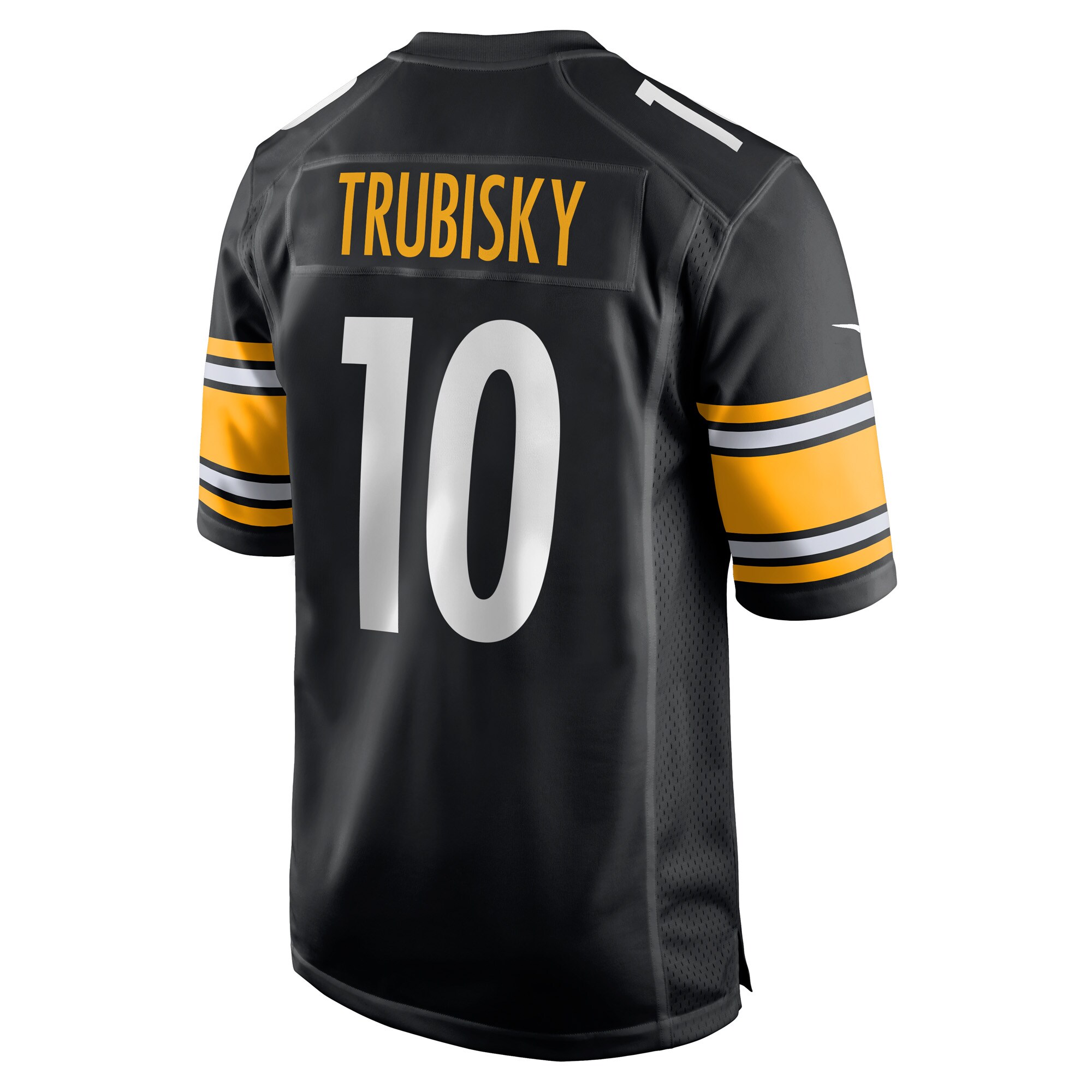 Mitchell Trubisky #10 Pittsburgh Steelers  Player Game Jersey - Black