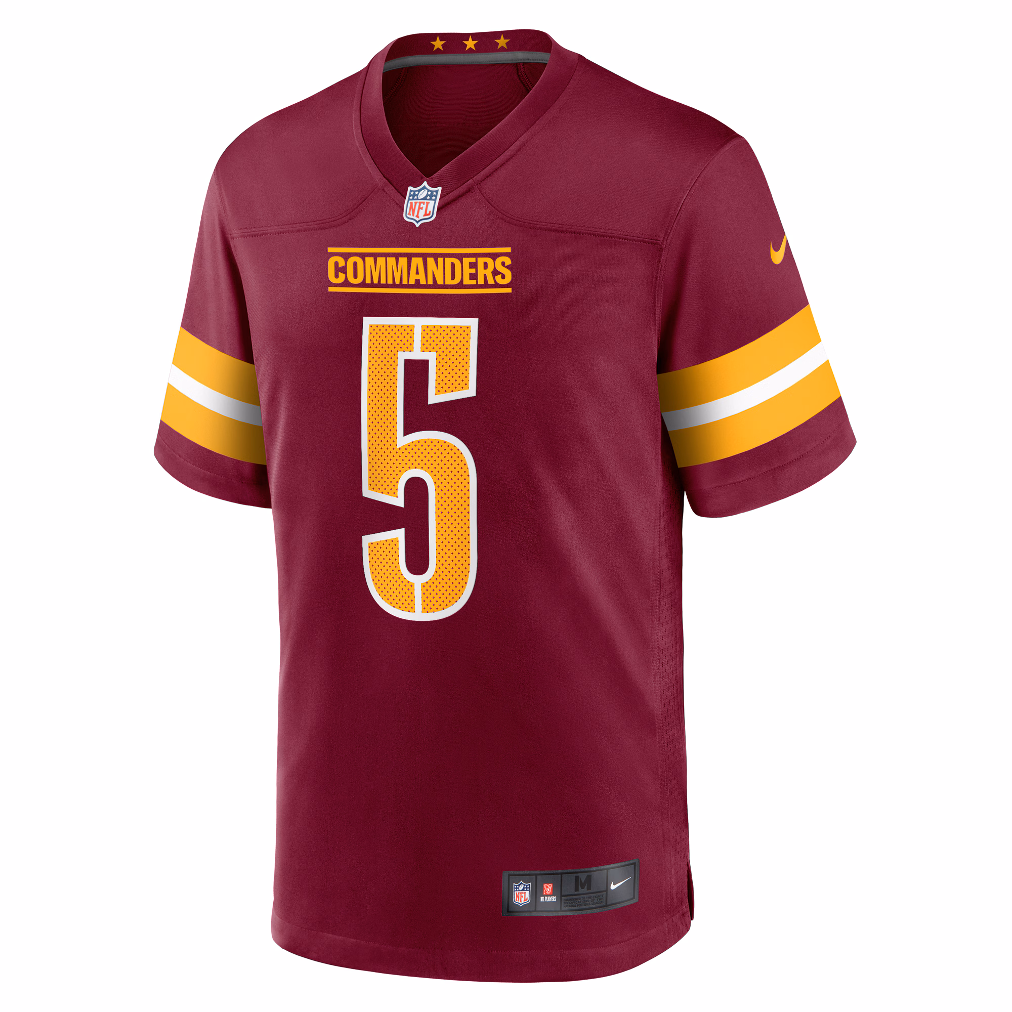 Tress Way Washington Commanders  Game Jersey -  Burgundy