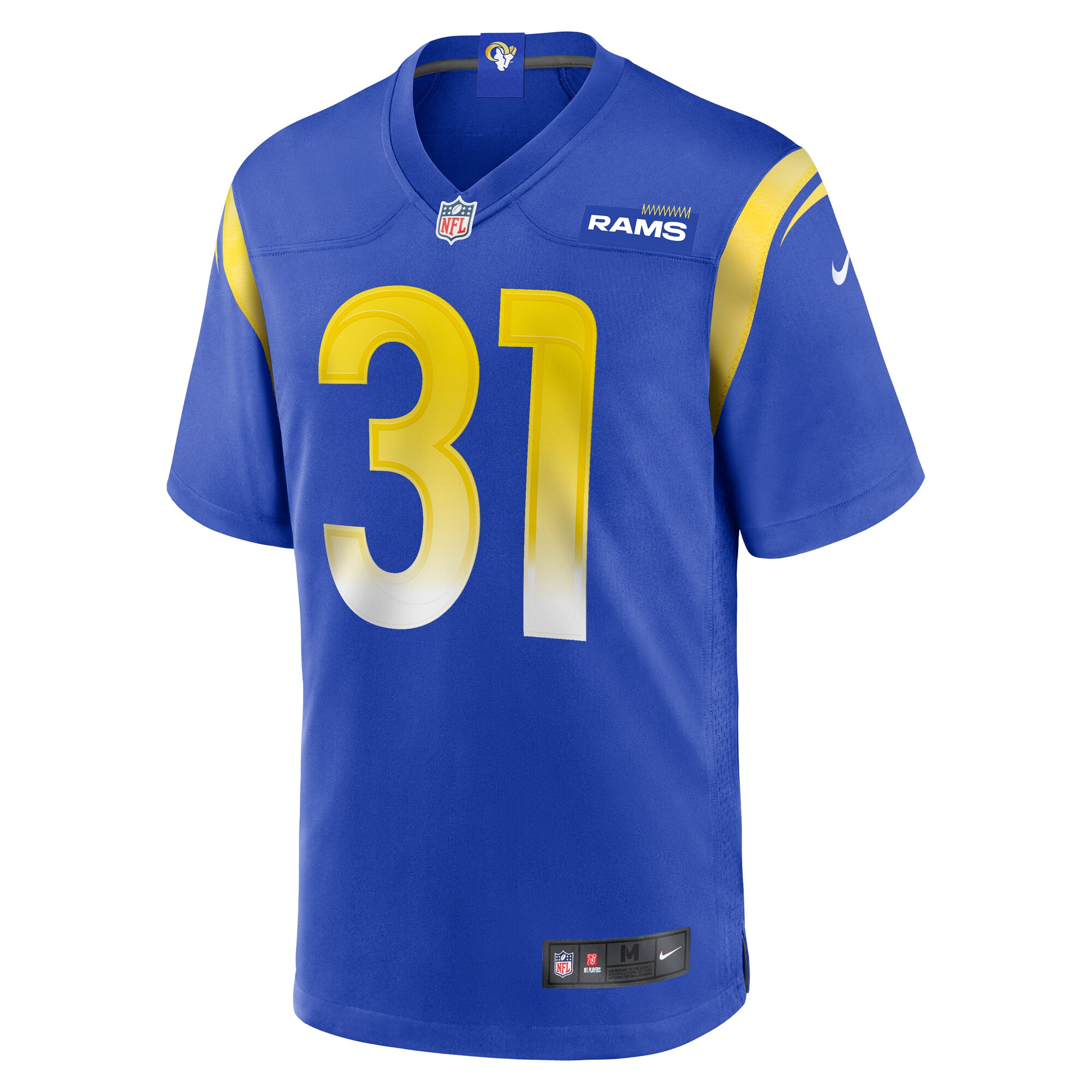 Nick Hampton Los Angeles Rams Home Game Jersey - Royal