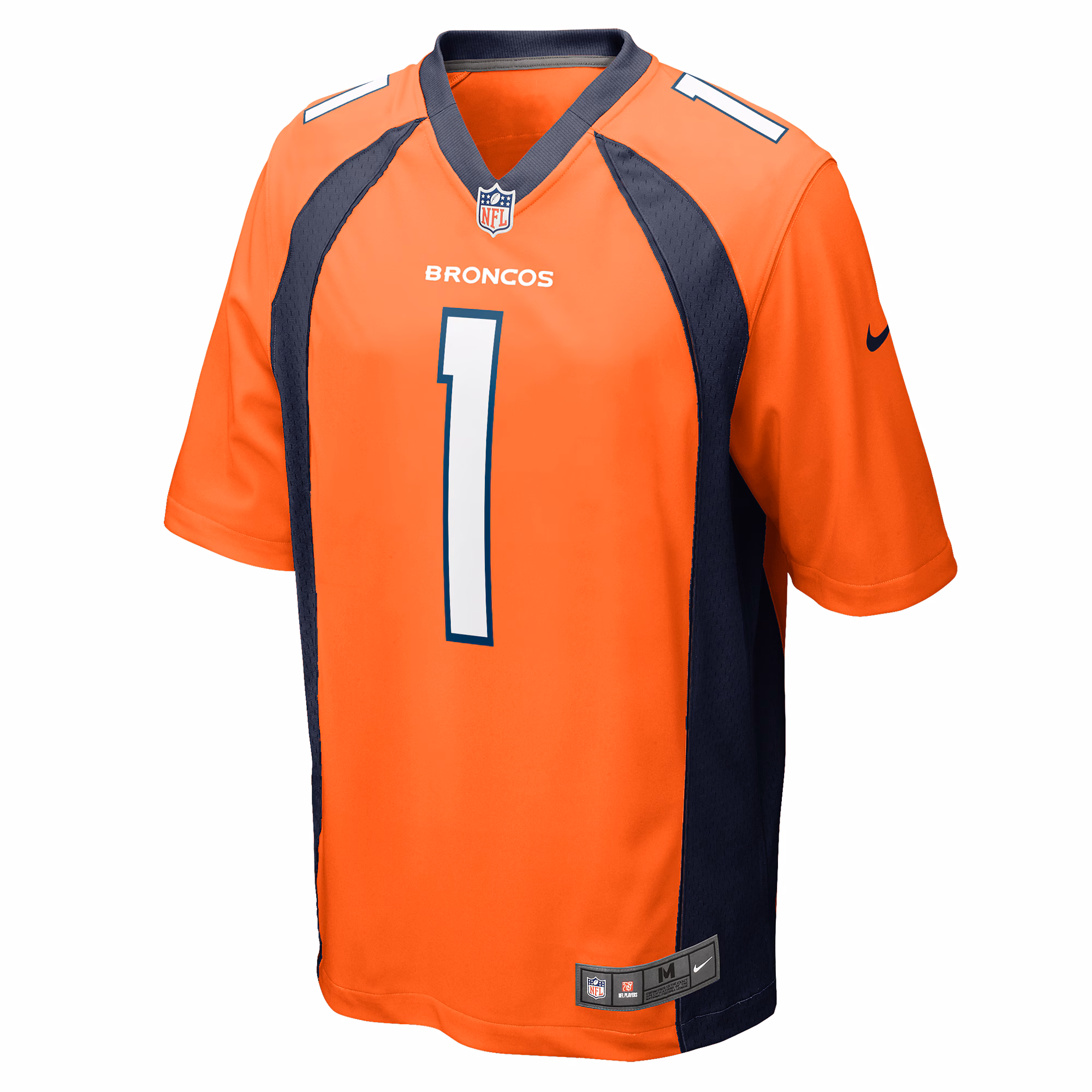 Tremon Smith Denver Broncos Team Game Jersey -  Orange