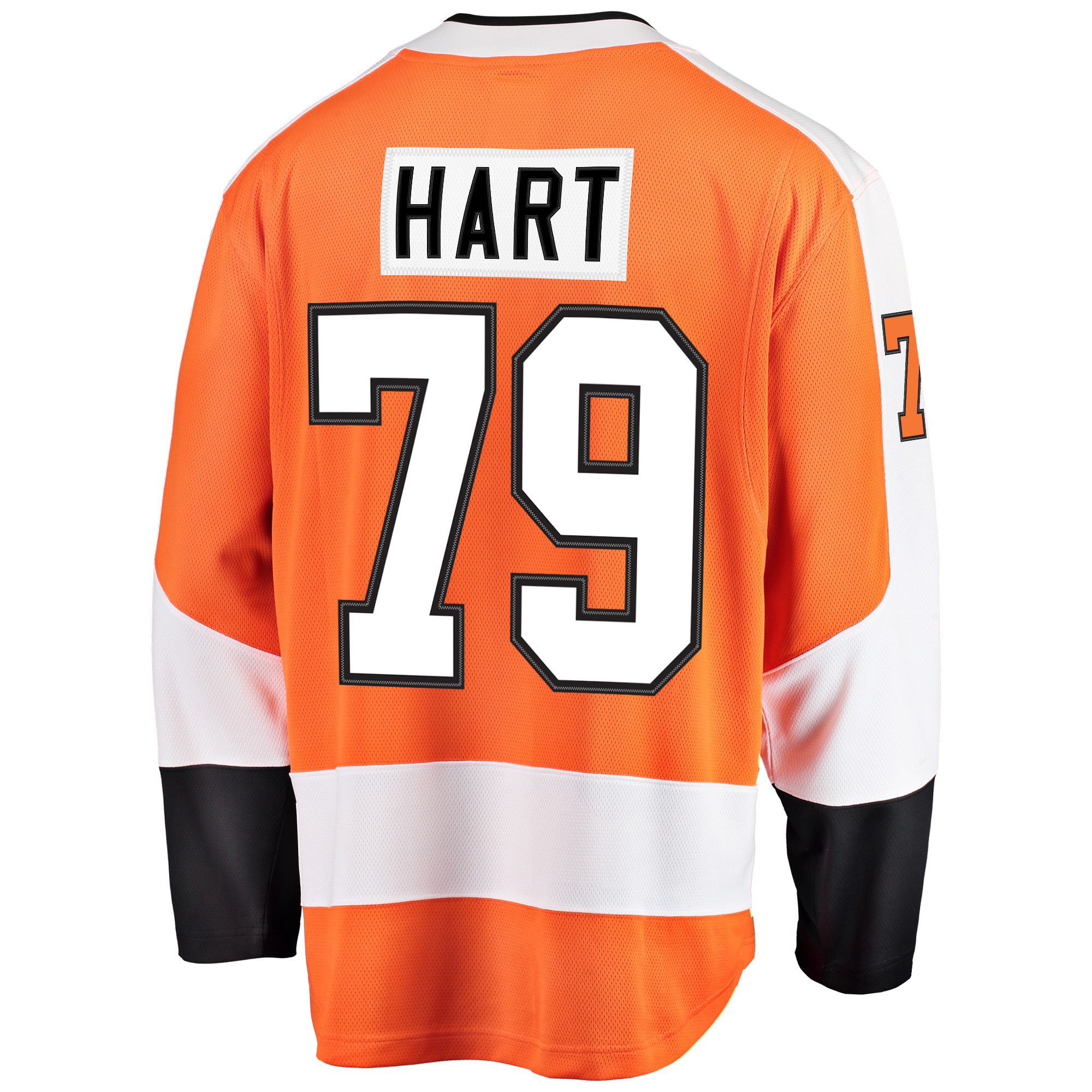 Carter Hart Philadelphia Flyers Home Premier Breakaway Player Jersey - Orange