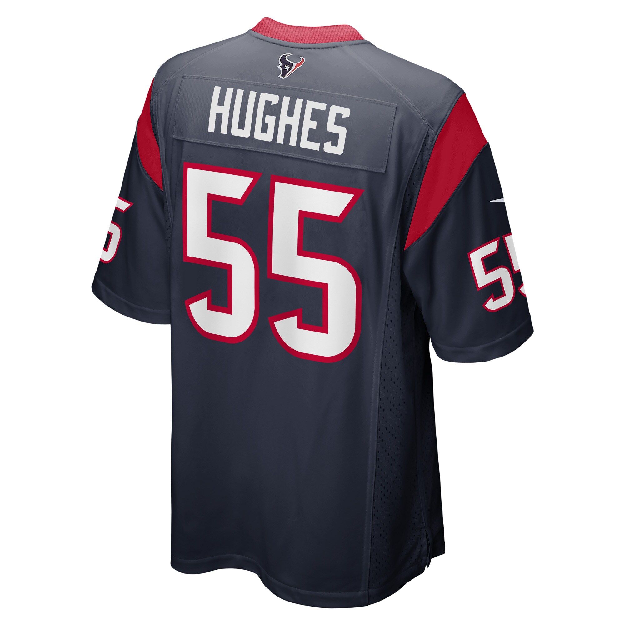 Jerry Hughes Houston Texans  Game Player Jersey - Navy