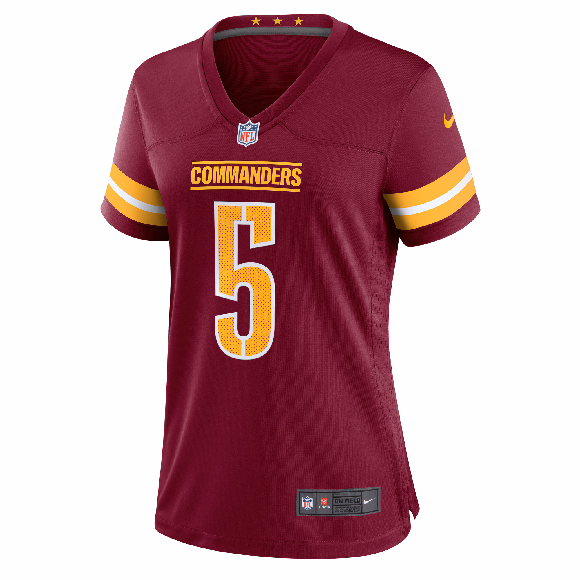 Tress Way Washington Commanders Women's  Game Jersey -  Burgundy