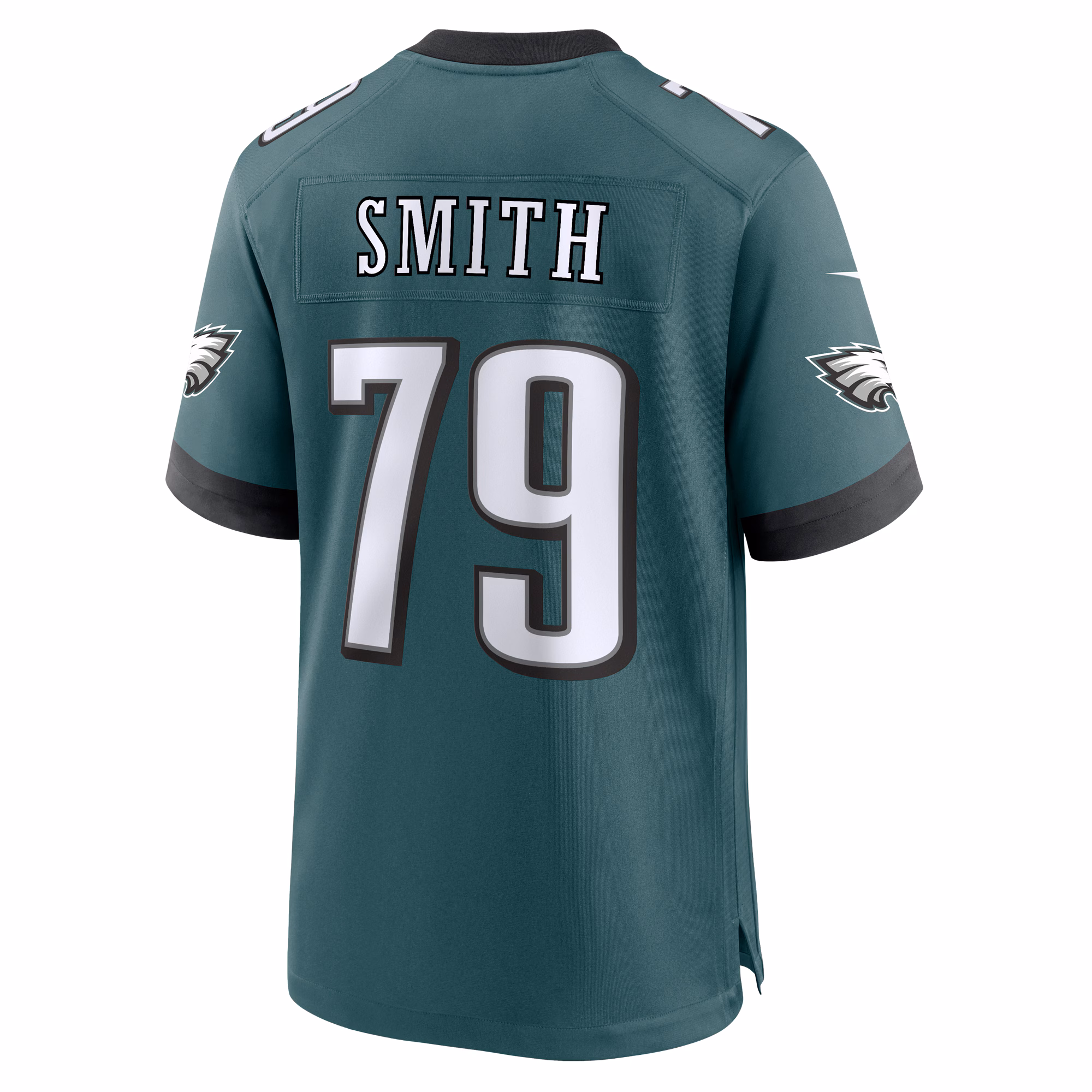 Lecitus Smith Philadelphia Eagles  Game Jersey - Midnight Green
