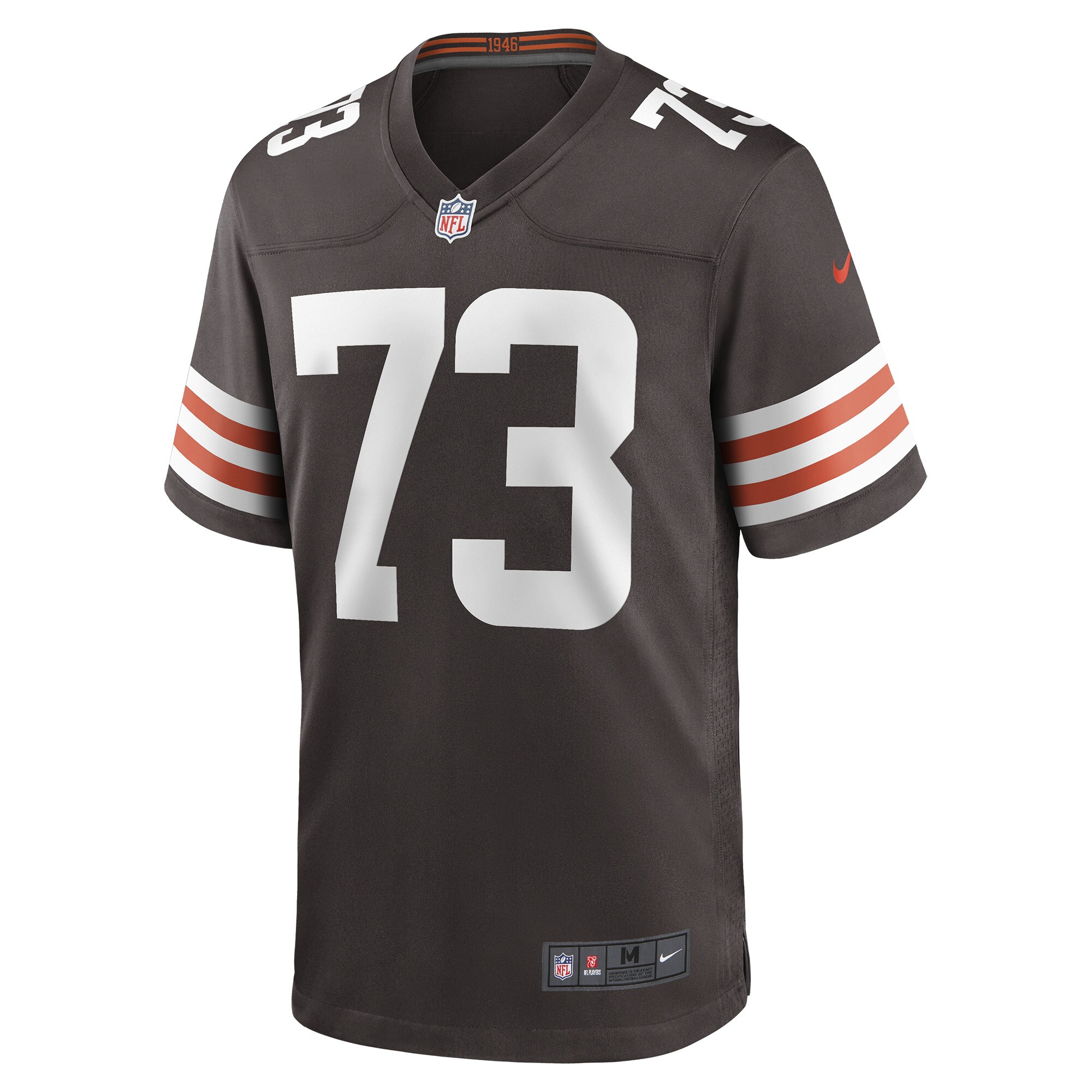 Joe Thomas #73 Cleveland Browns  Retired Game Player Jersey - Brown