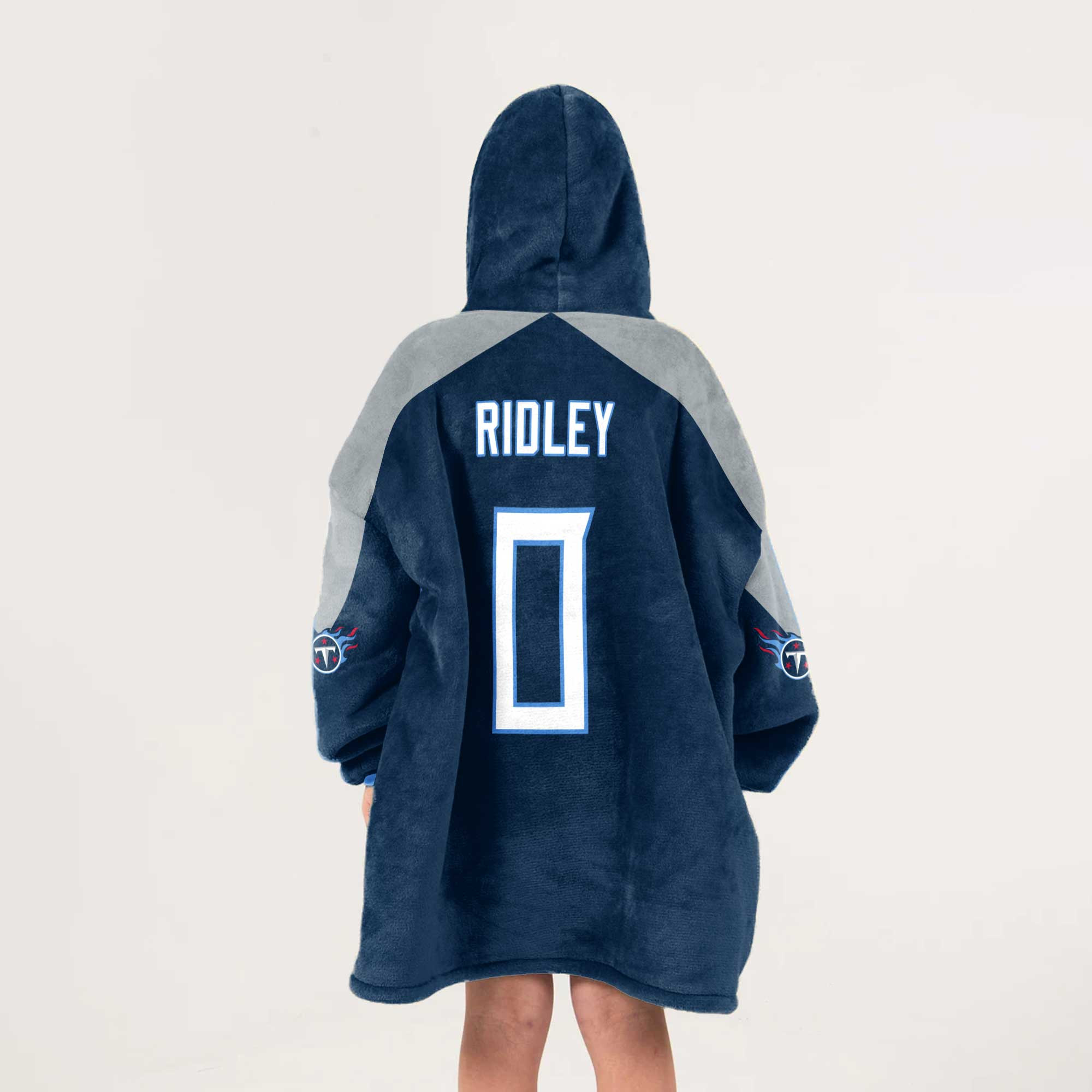 Kid C.R 0 Tennessee Football Unisex Blanket Hoodie