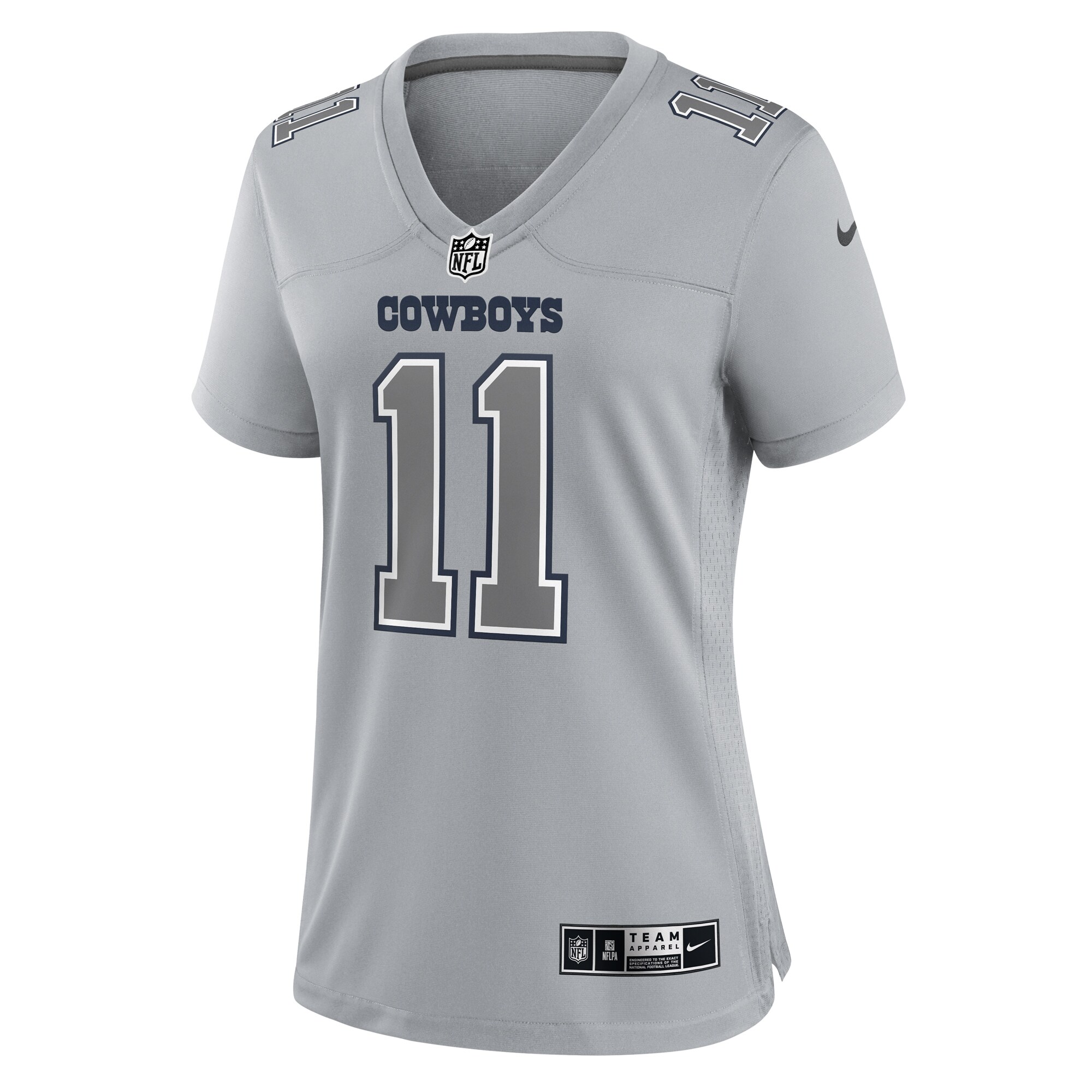 Micah Parsons Dallas Cowboys Women's Atmosphere Fashion Game Jersey - Gray