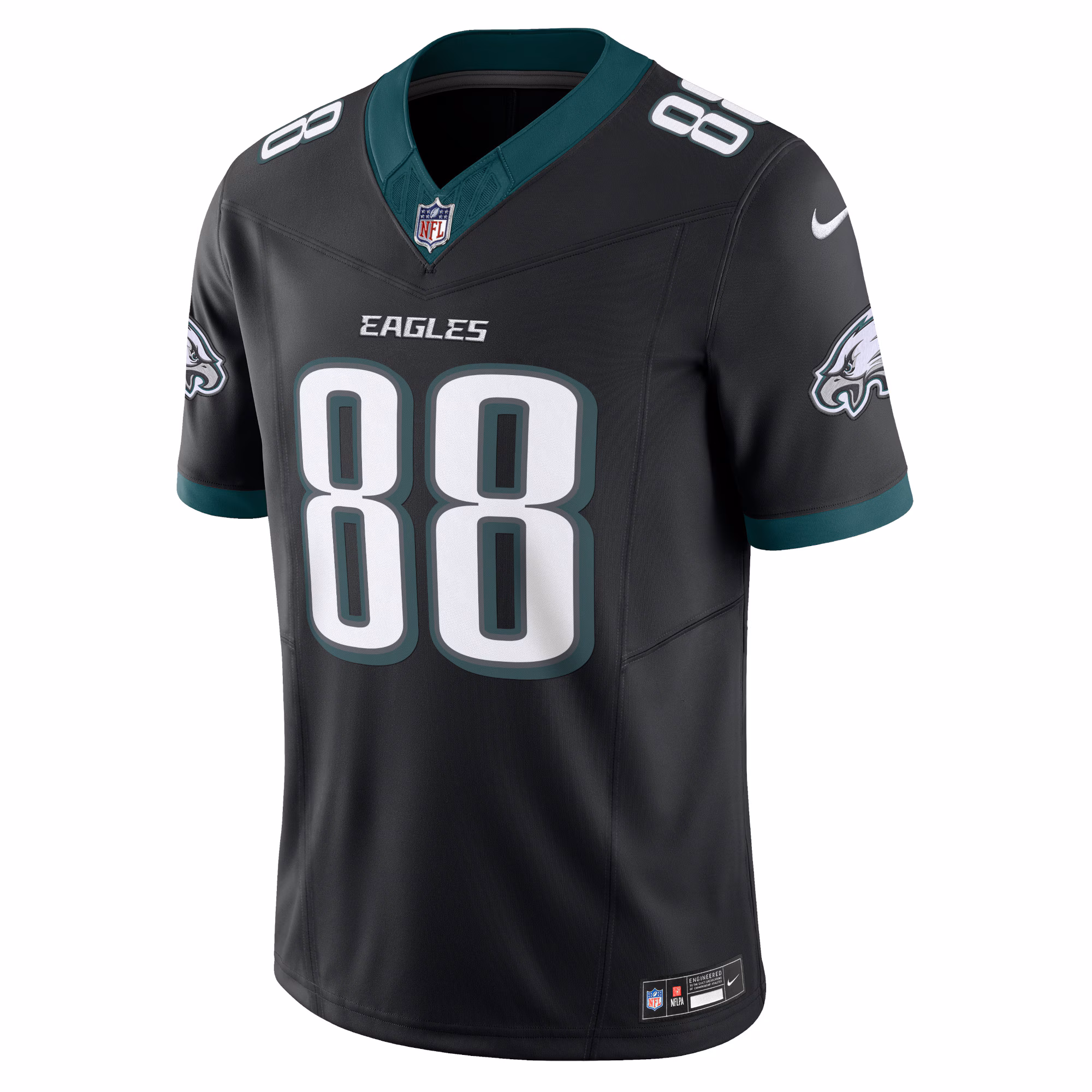 Dallas Goedert Philadelphia Eagles #88 Alternate Vapor F.U.S.E. Limited Jersey - Black