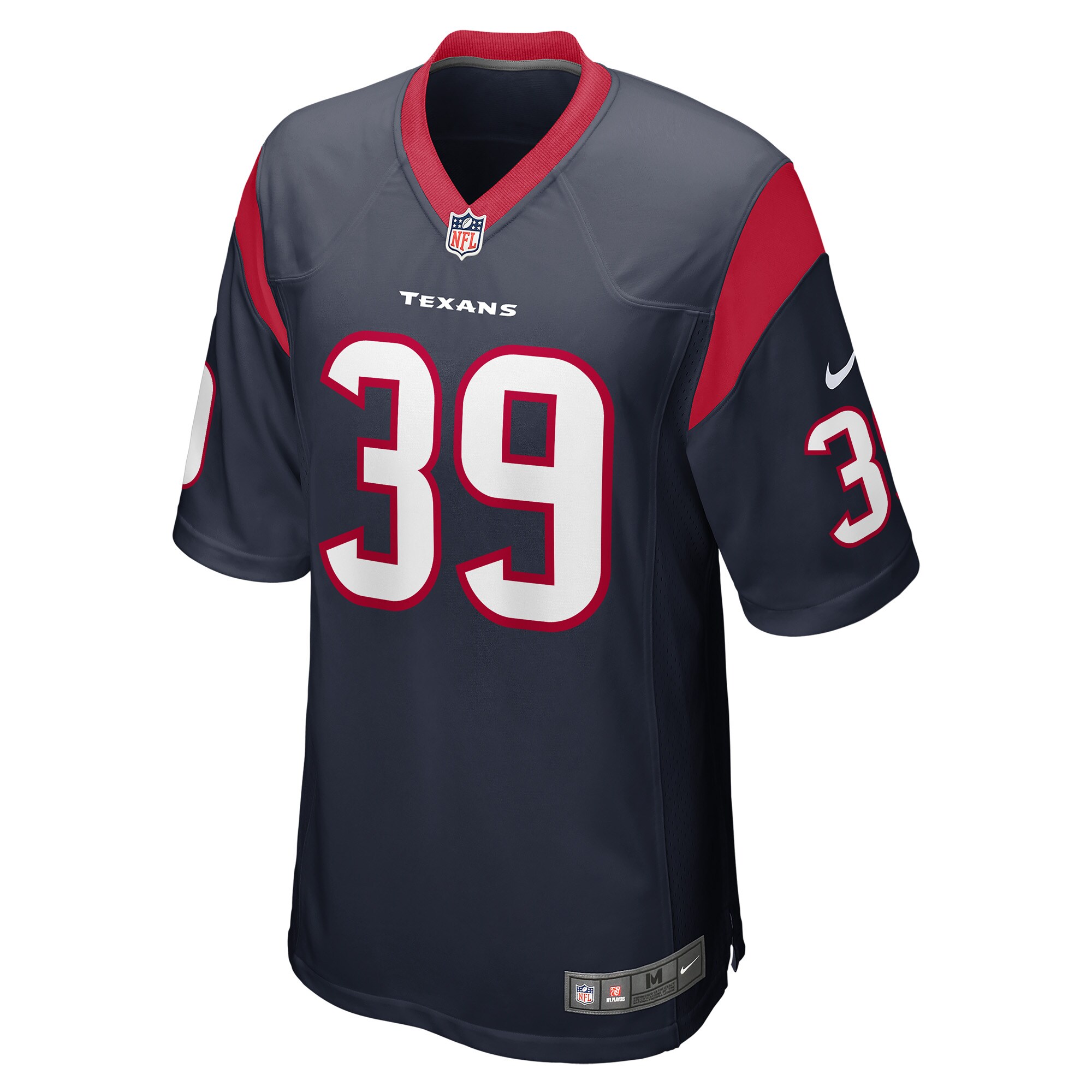 Tristin McCollum Houston Texans  Game Player Jersey - Navy