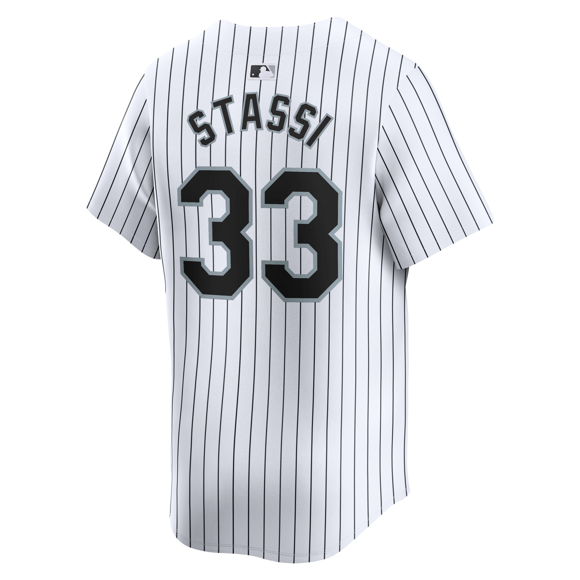 Men's Chicago White Sox Max Stassi  White Home Limited Player Jersey