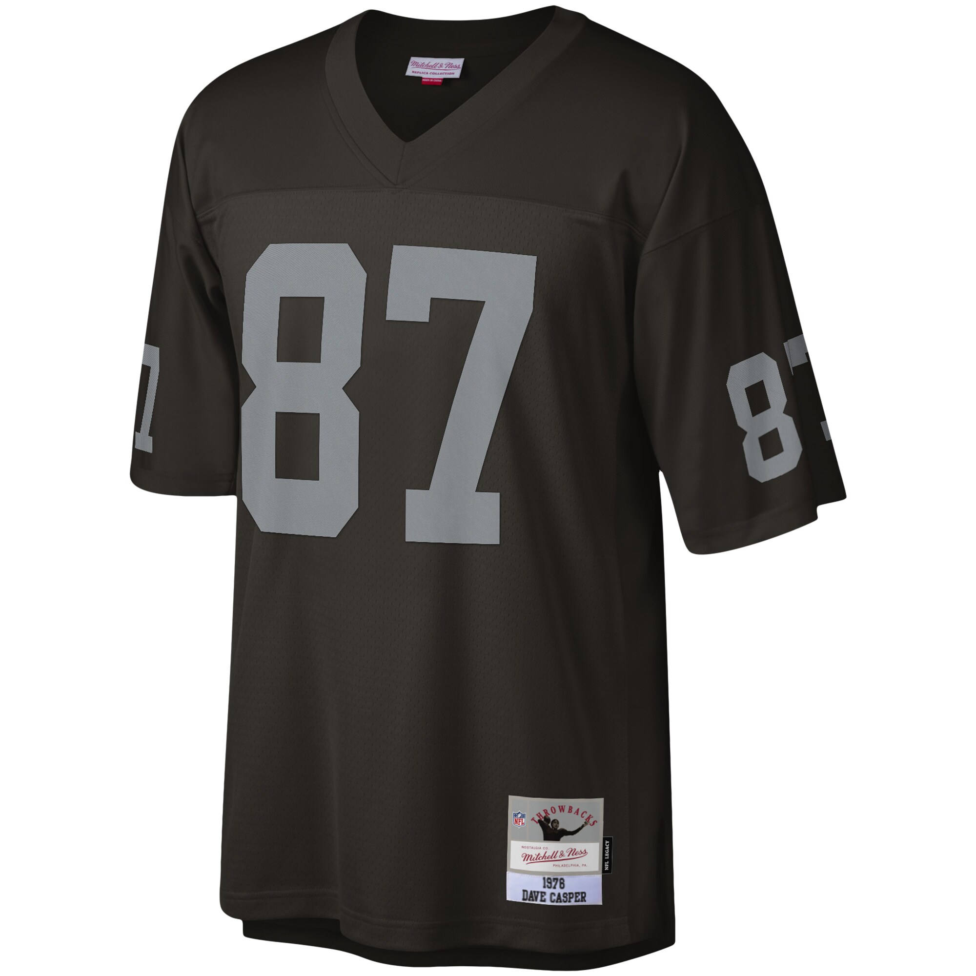 Dave Casper Las Vegas Raiders Legacy Replica Jersey - Black