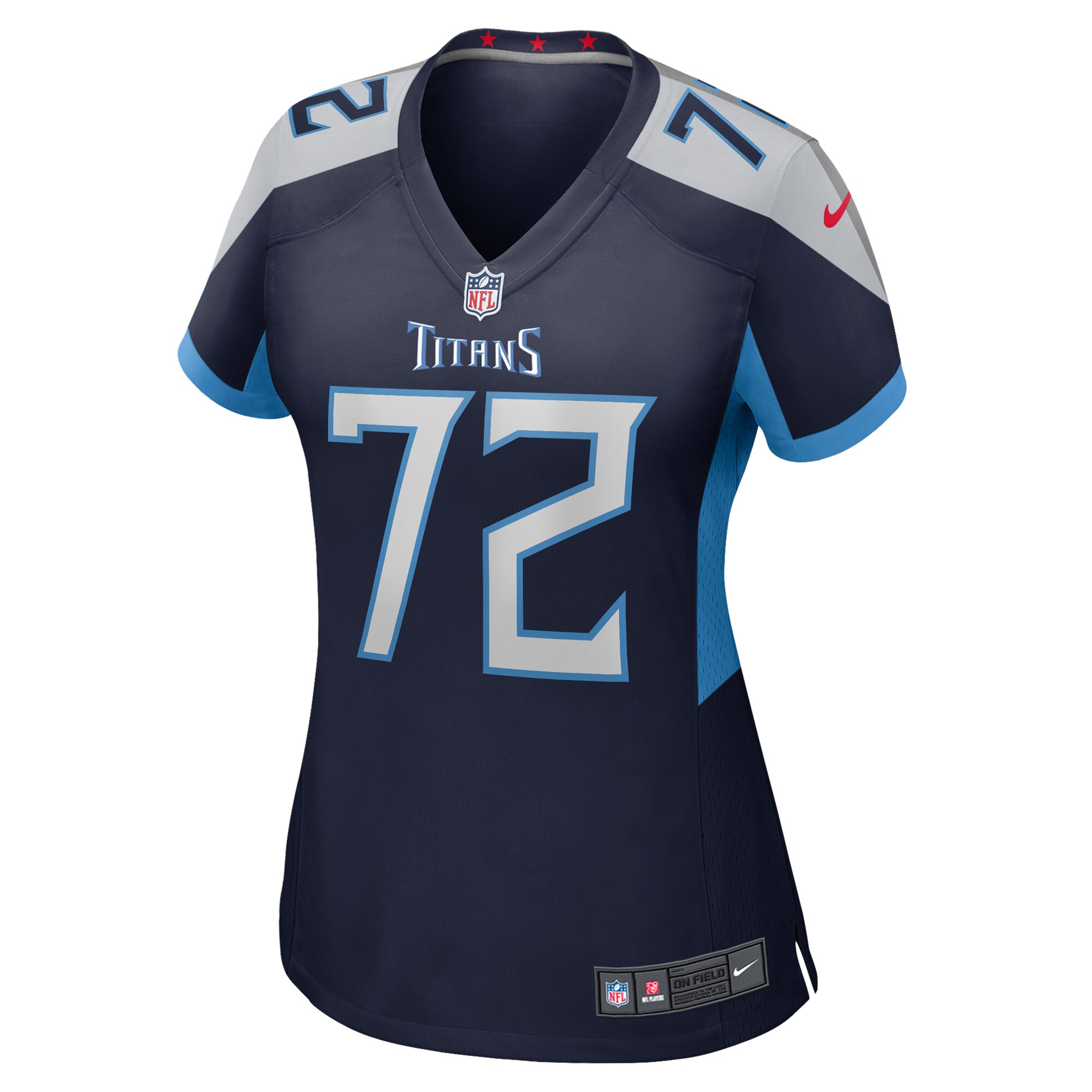 Jayden Peevy Tennessee Titans  Women's Game Player Jersey - Navy