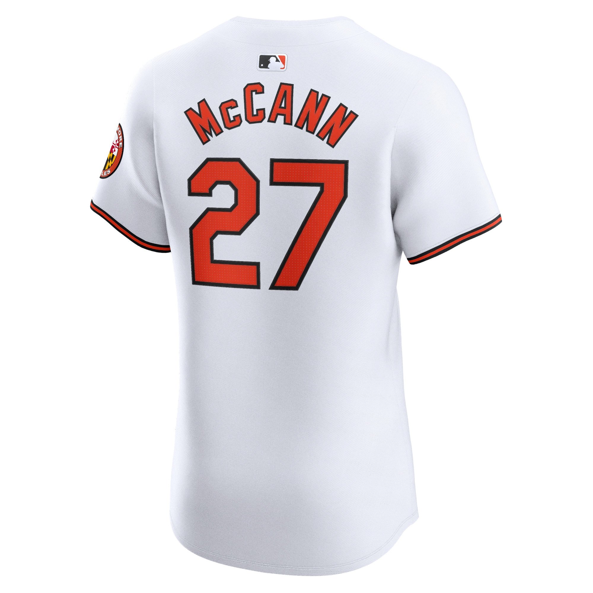 Men's Baltimore Orioles James McCann  White Home Elite Player Jersey