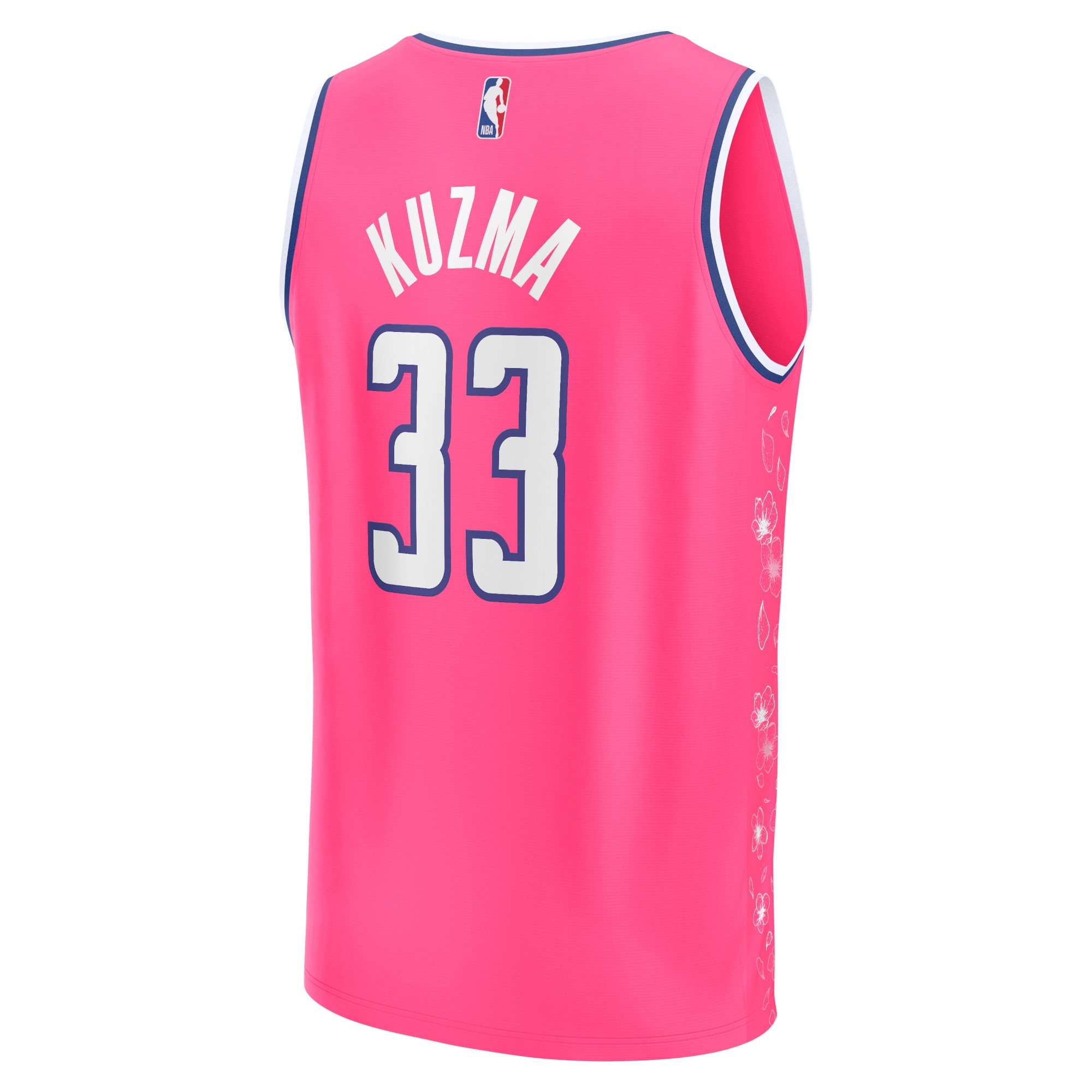 Kyle Kuzma Washington Wizards  2022/23 Fastbreak Jersey - City Edition - Pink