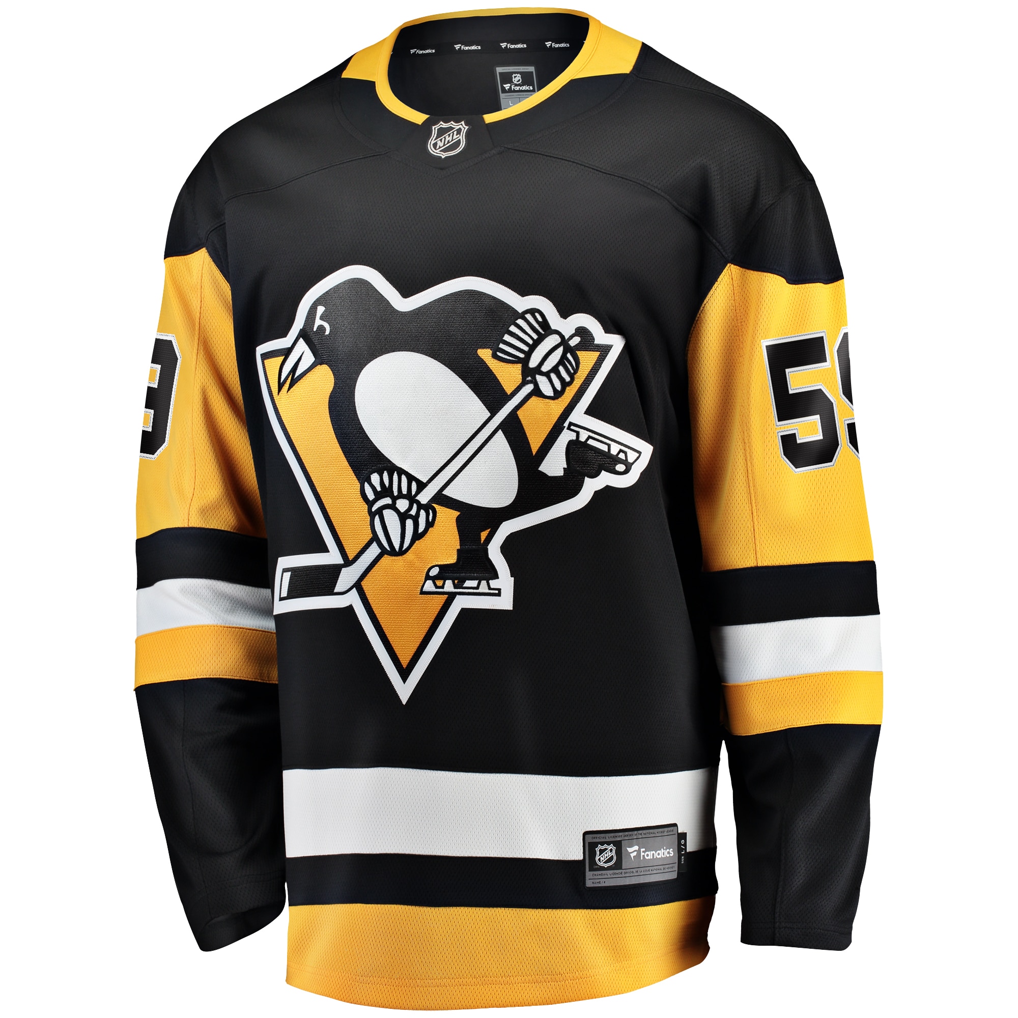 Jake Guentzel Pittsburgh Penguins Home Premier Breakaway Player Jersey - Black