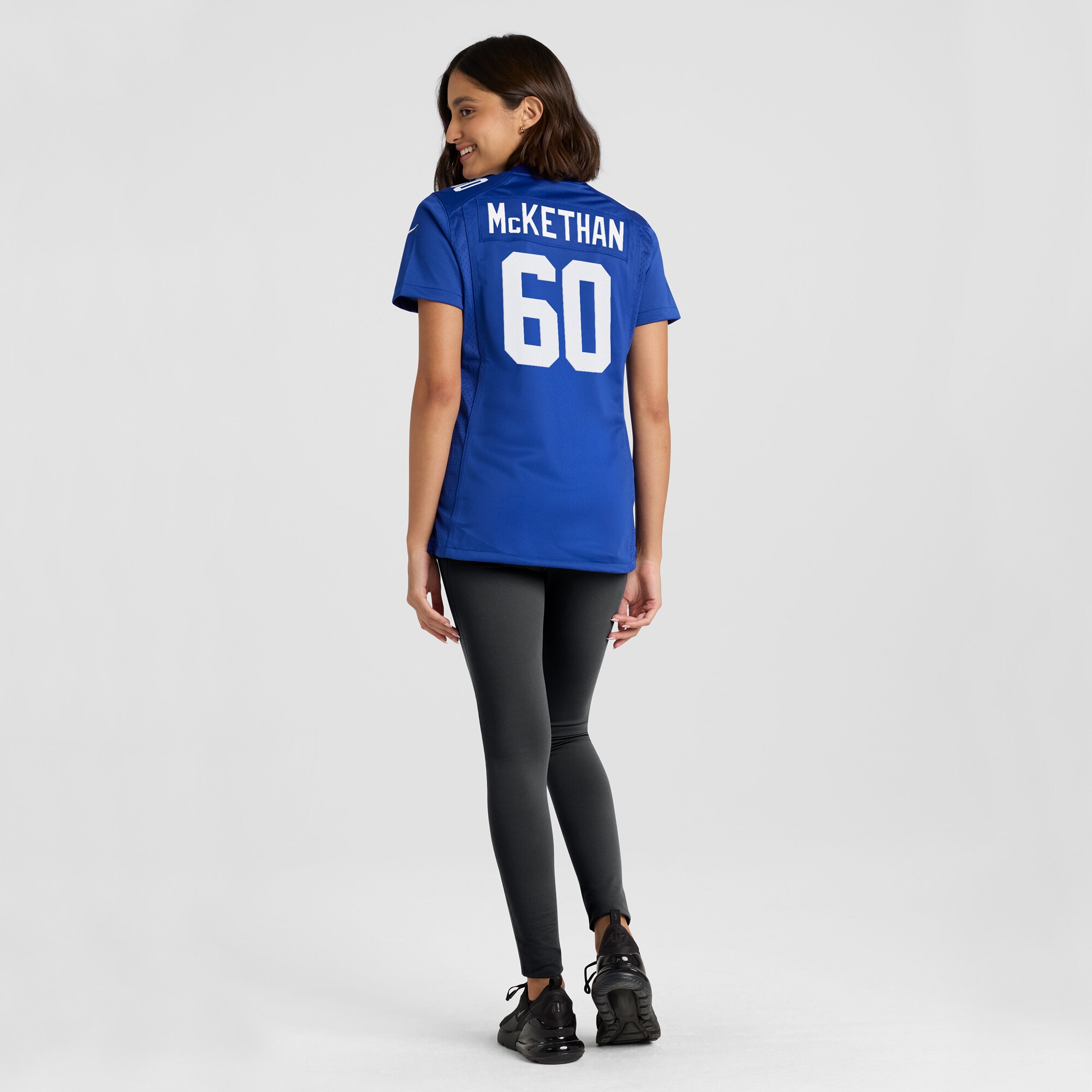 Marcus McKethan New York Giants Women's Game Player Jersey - Royal
