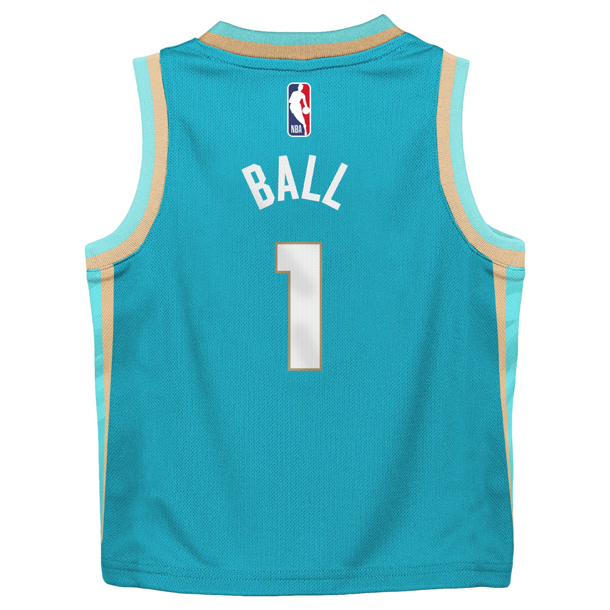 Preschool Charlotte Hornets LaMelo Ball  Teal 2023/24 Swingman Replica Jersey - City Edition
