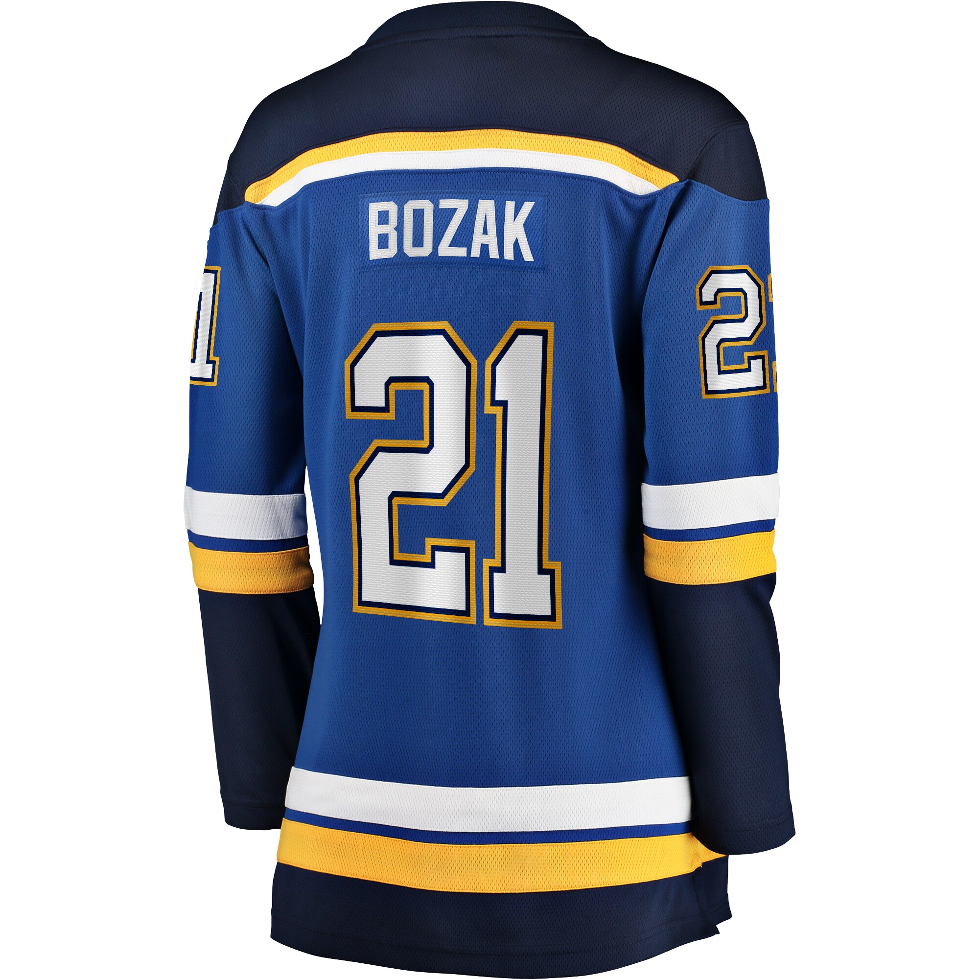 Tyler Bozak St.Louis Blues Women's Home Breakaway Player Jersey - Blue
