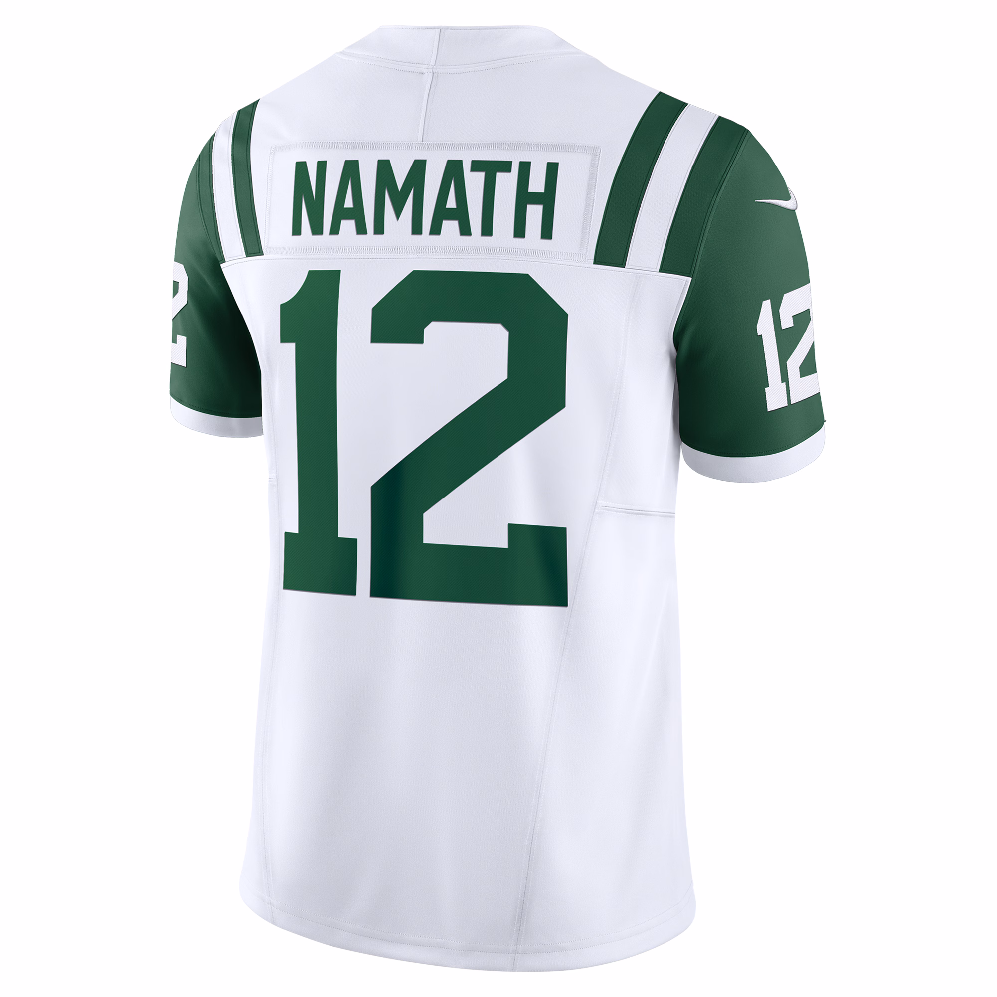 Joe Namath New York Jets Classic Alternate Vapor F.U.S.E. Retired Player Limited Jersey - White