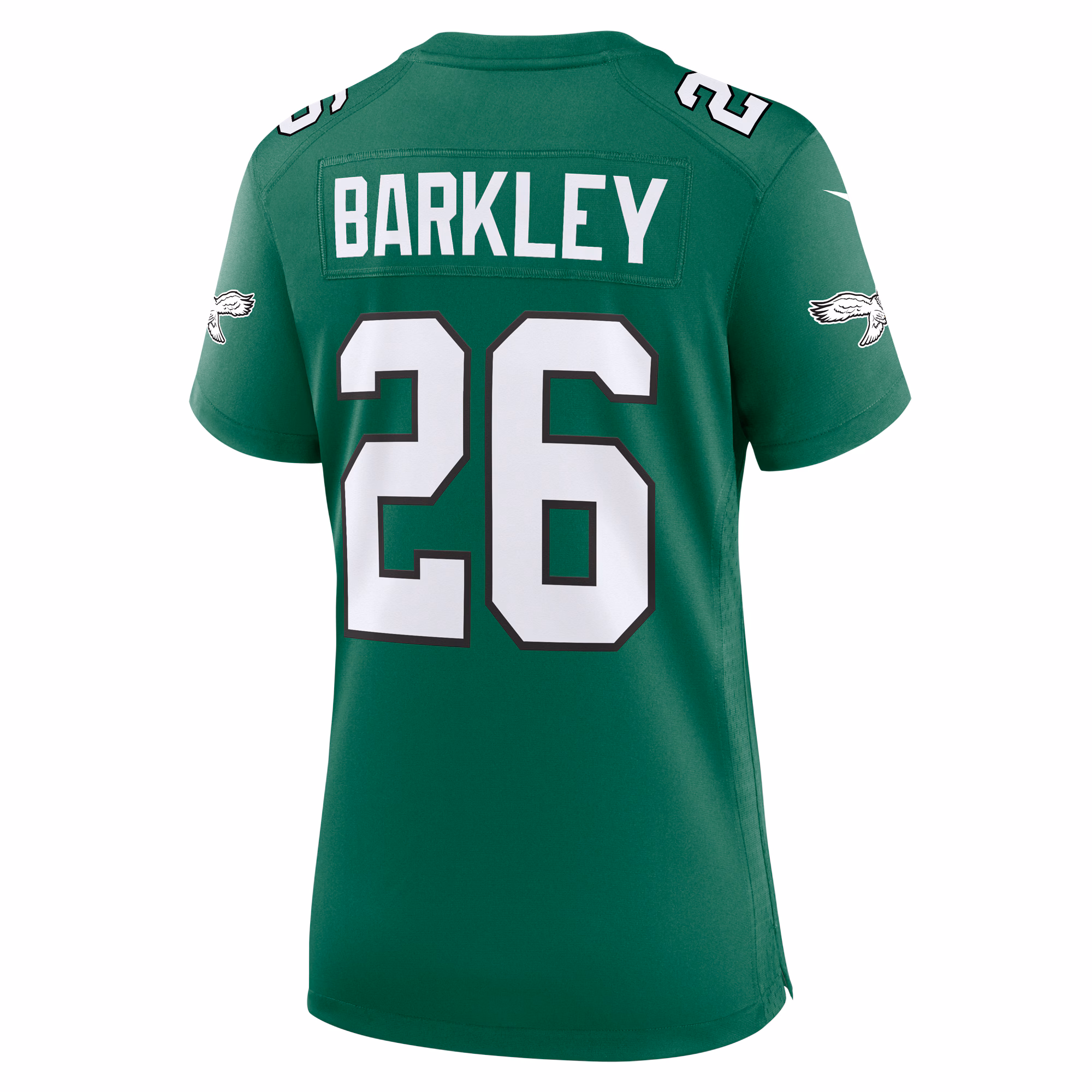 Saquon Barkley Philadelphia Eagles Women's Game Player Jersey - Midnight Green