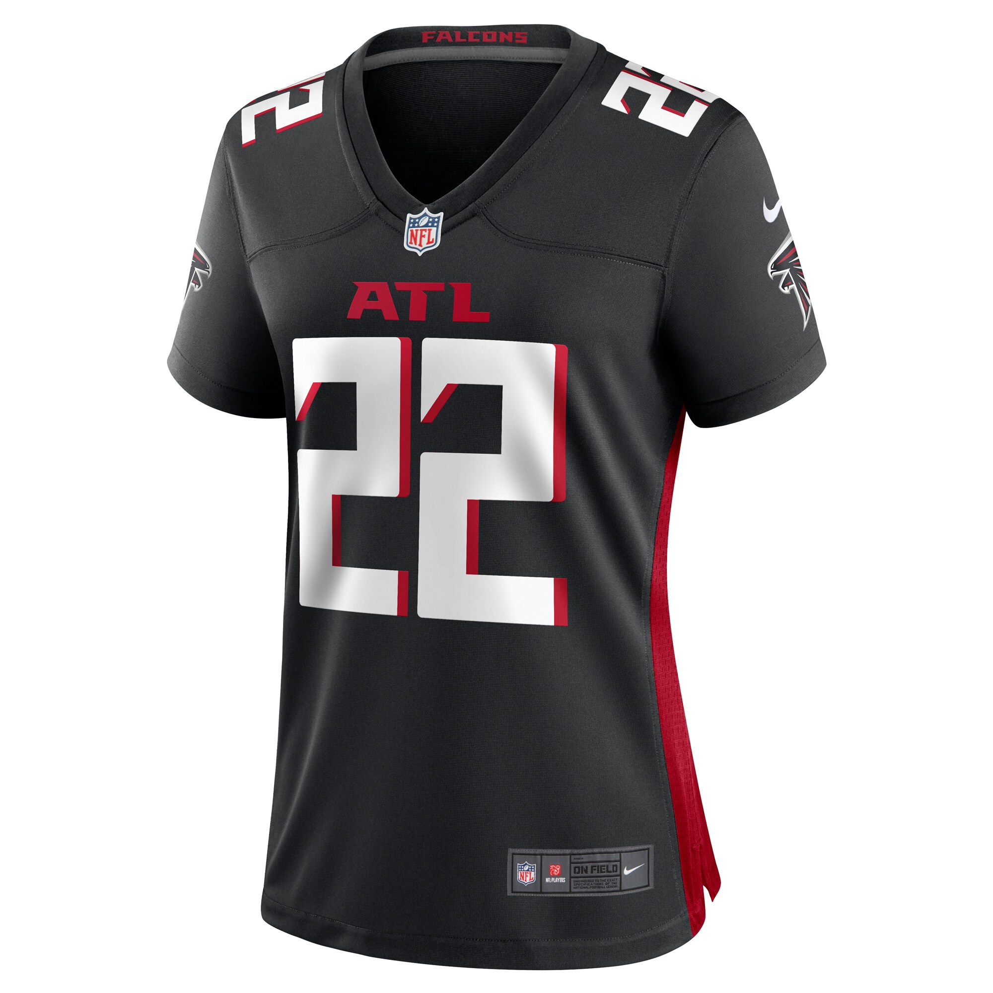 Cornell Armstrong Atlanta Falcons Women's Team Game Jersey -  Black
