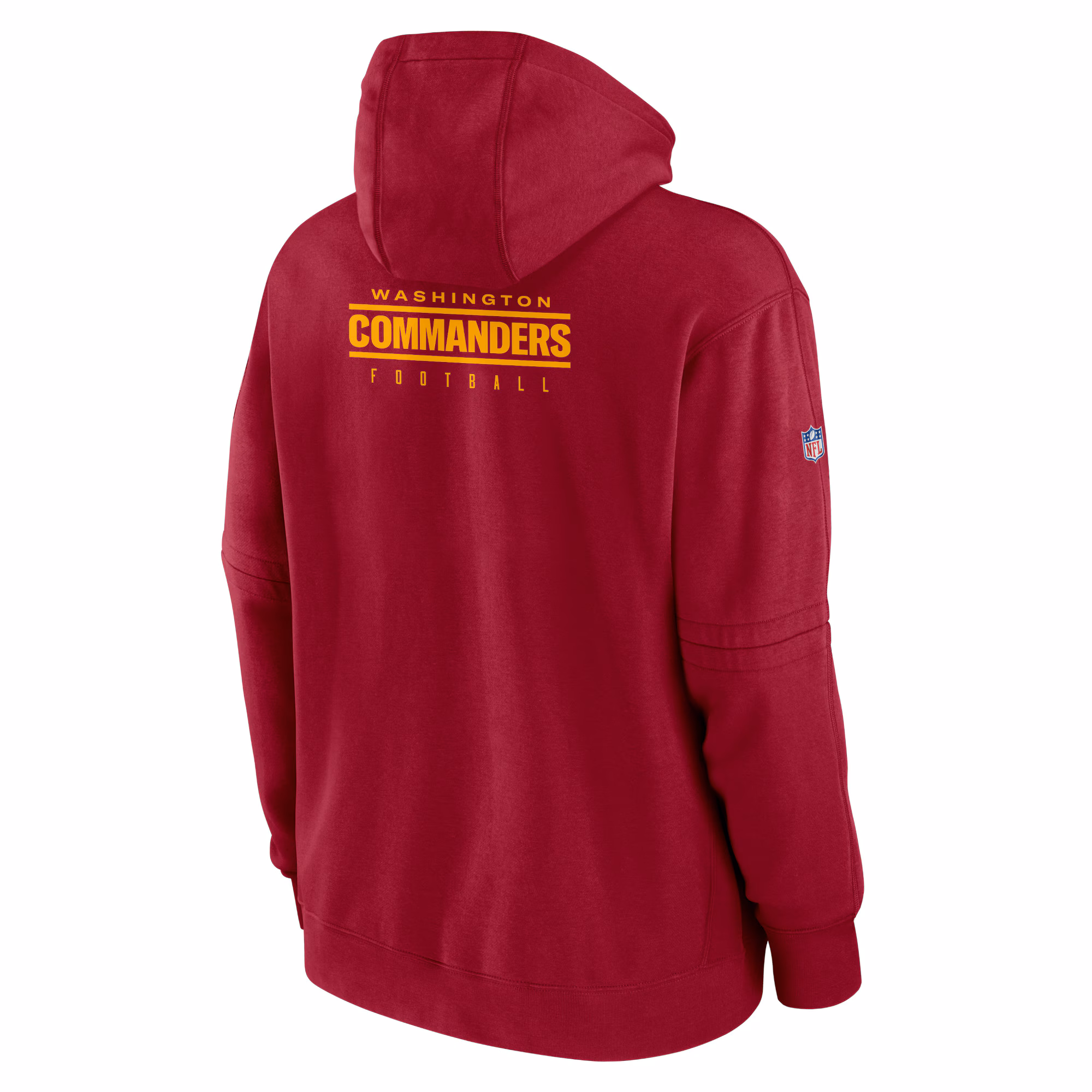 Washington Commanders Sideline Club Fleece Pullover Hoodie - Burgundy