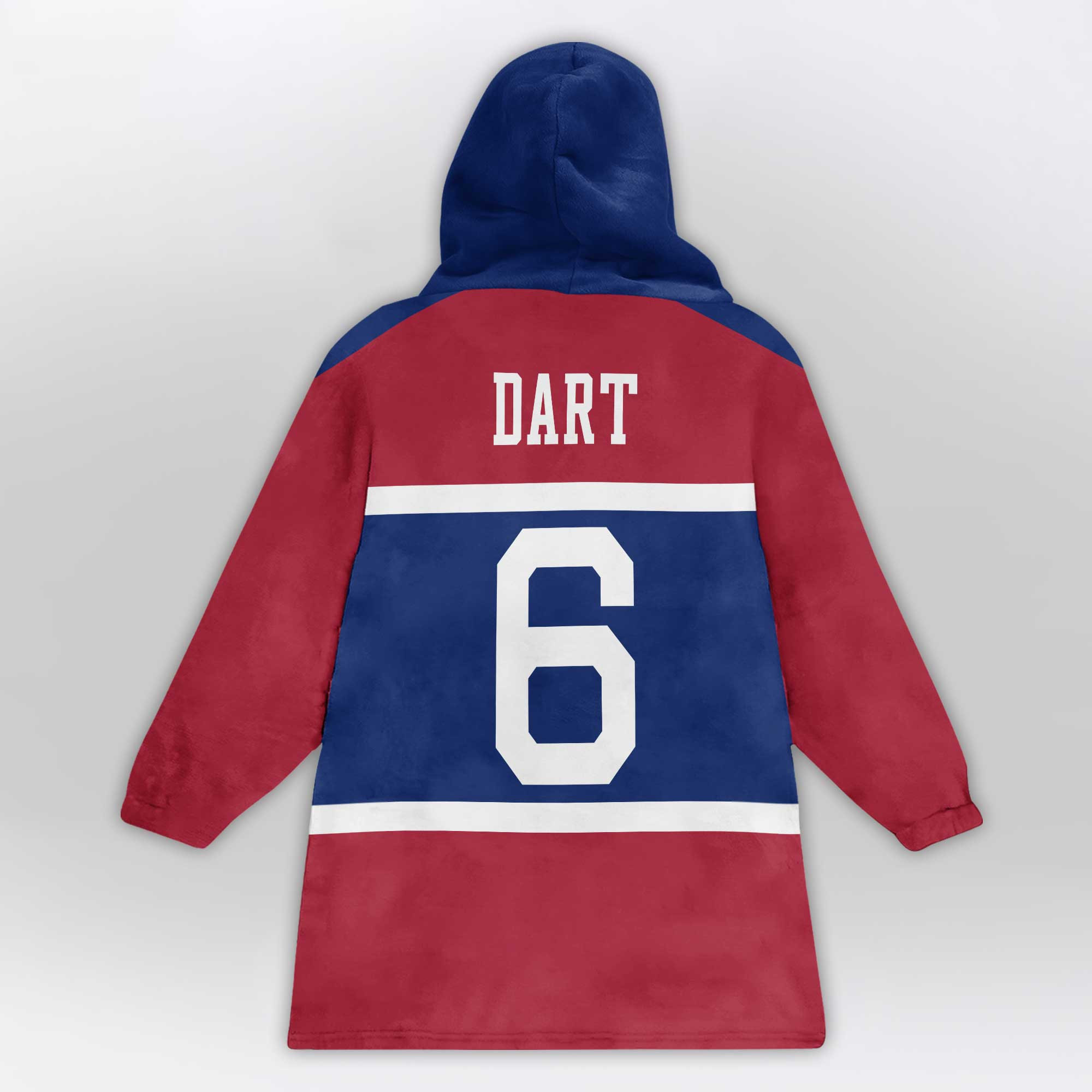 J.D 6 New York G Football Unisex Blanket Hoodie