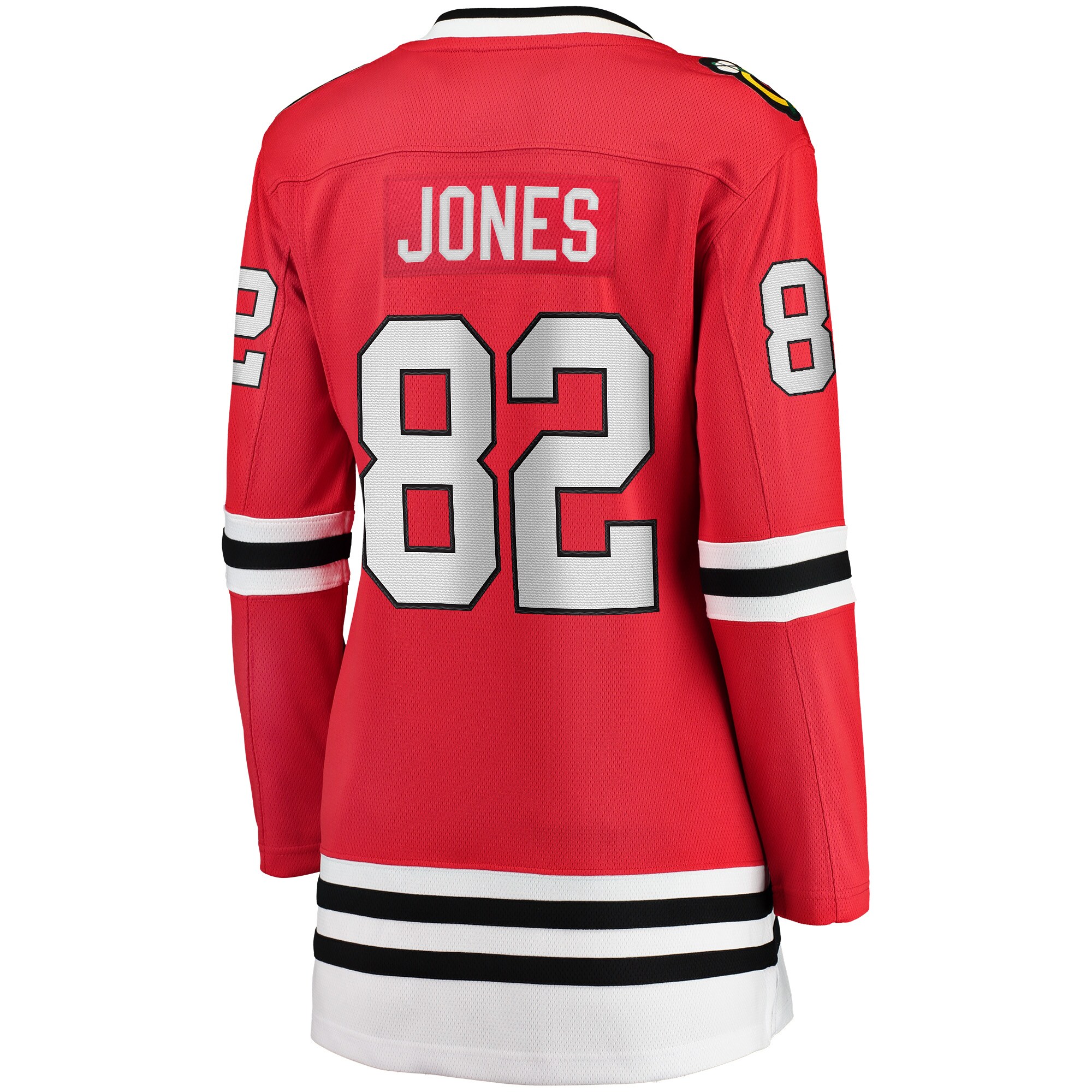 Caleb Jones Chicago Blackhawks Women's Breakaway Player Jersey - Red