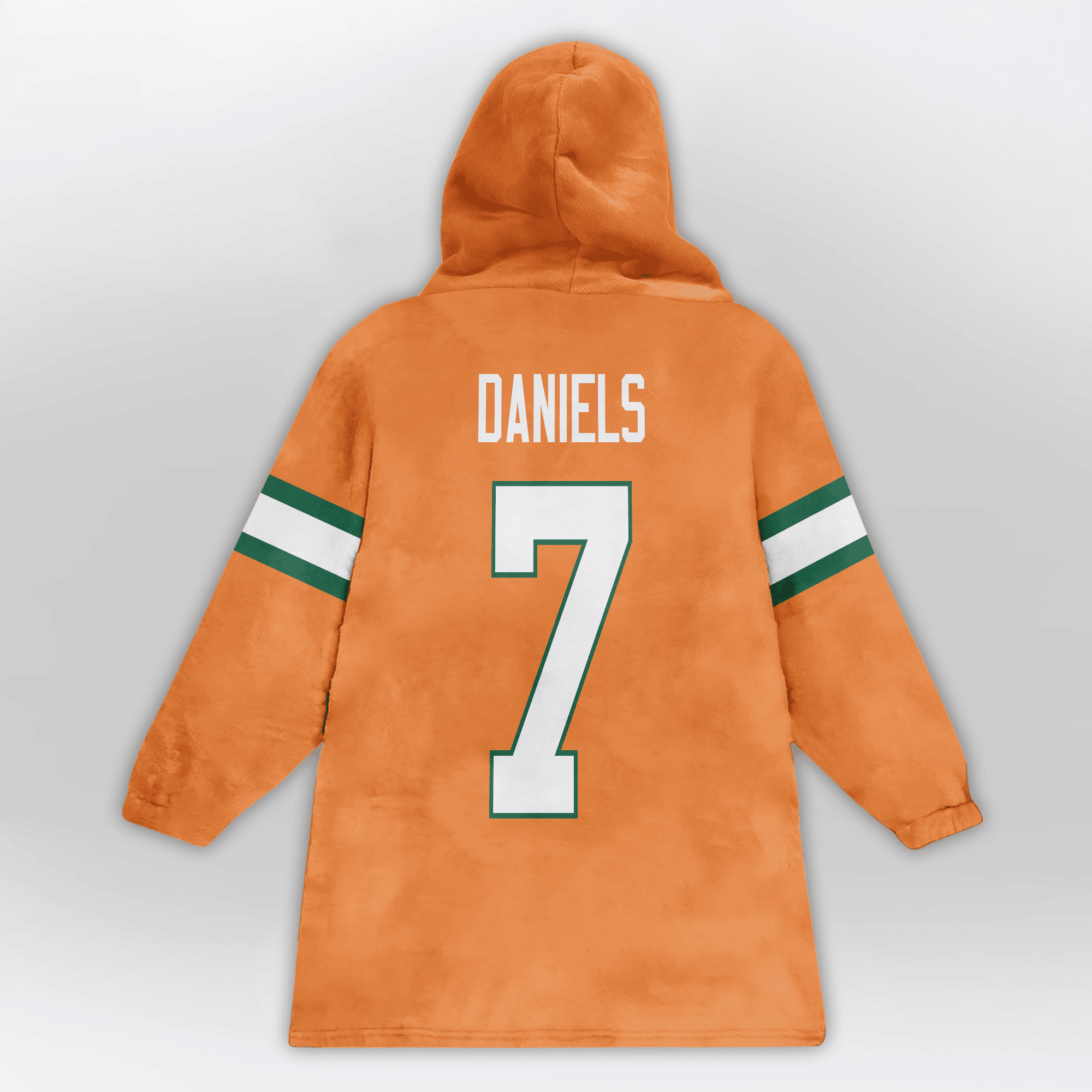 Kid C.J.D 7 Miami Football Unisex Blanket Hoodie