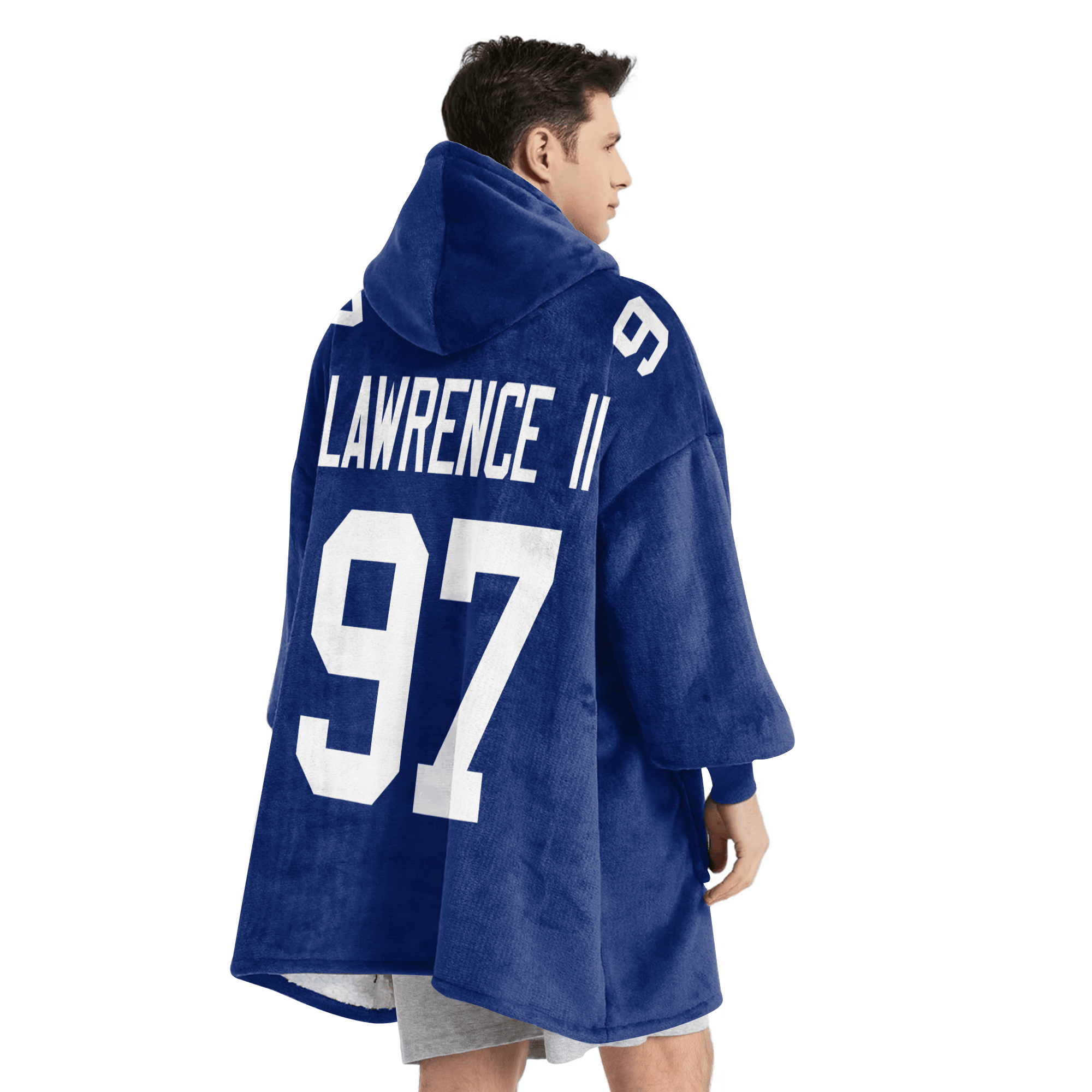 Adult D.L 97 Captain New York G Football Unisex Blanket Hoodie